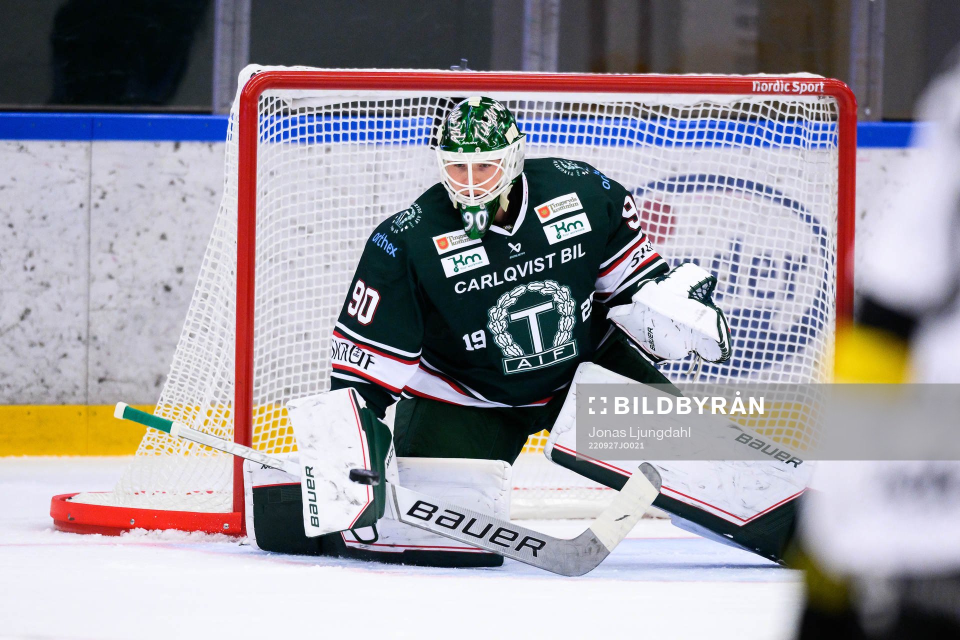Tingsryds målvakt Daniel Rosengren