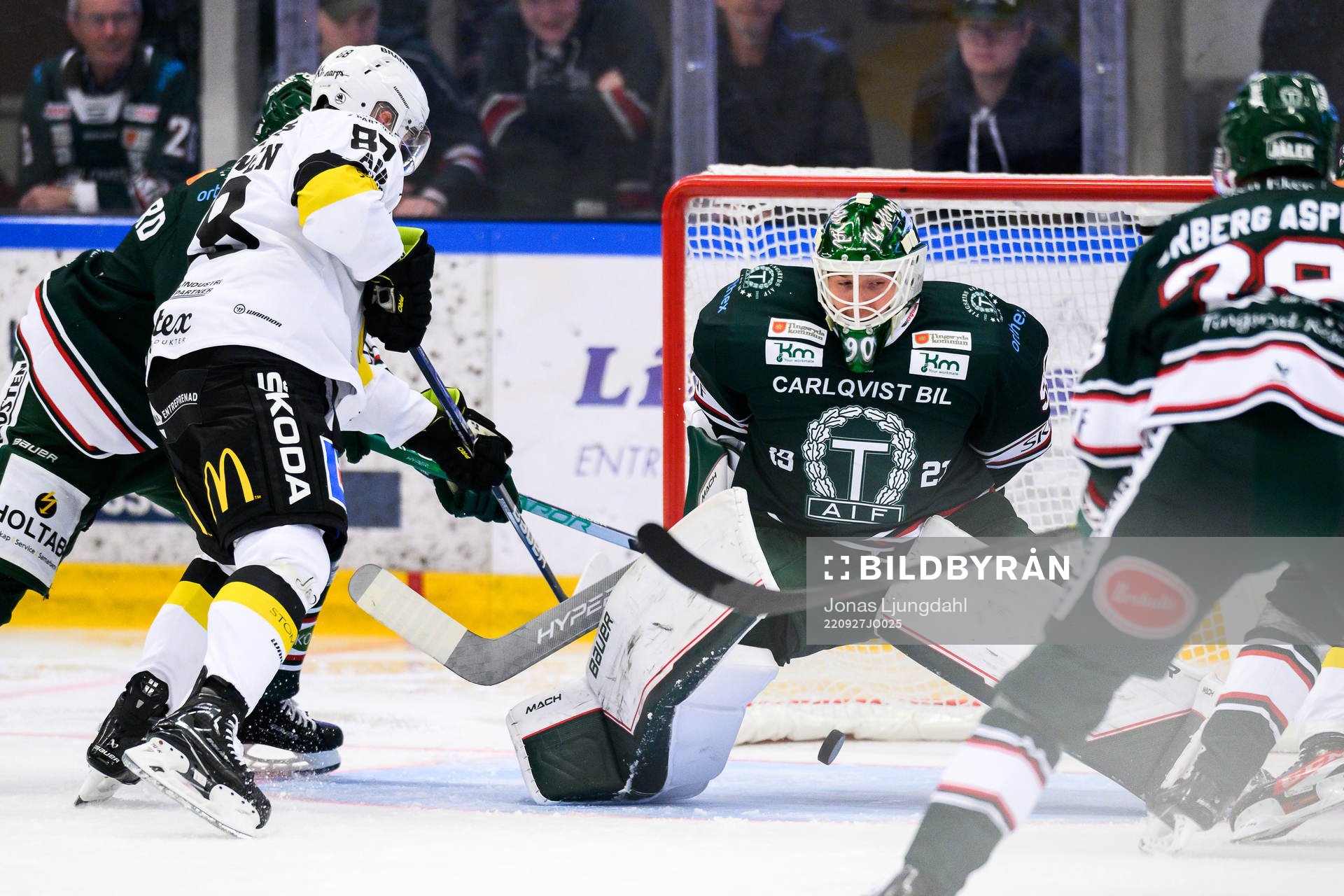 Tingsryds målvakt Daniel Rosengren