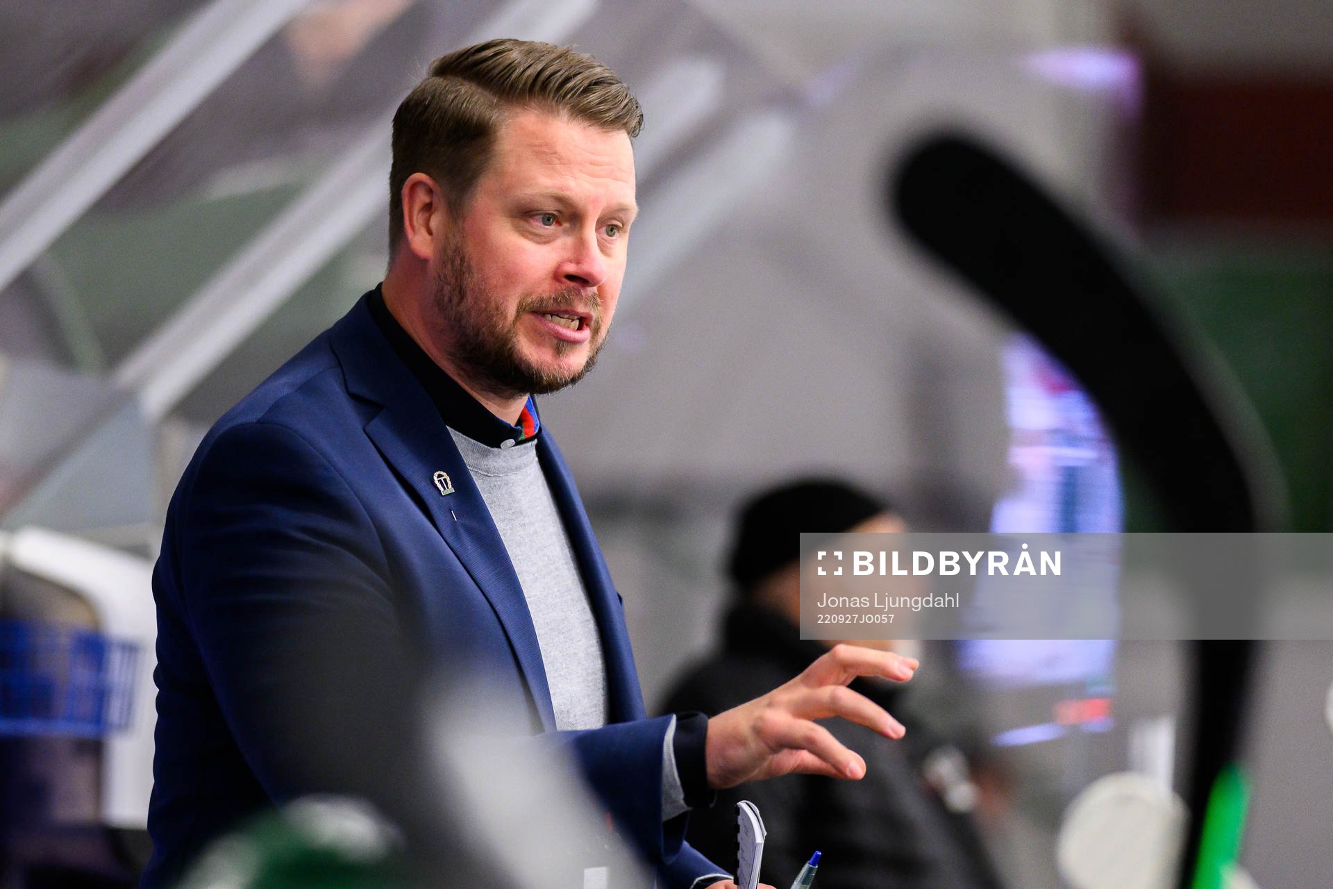 Tingsryds tränare Fredrik Glader
