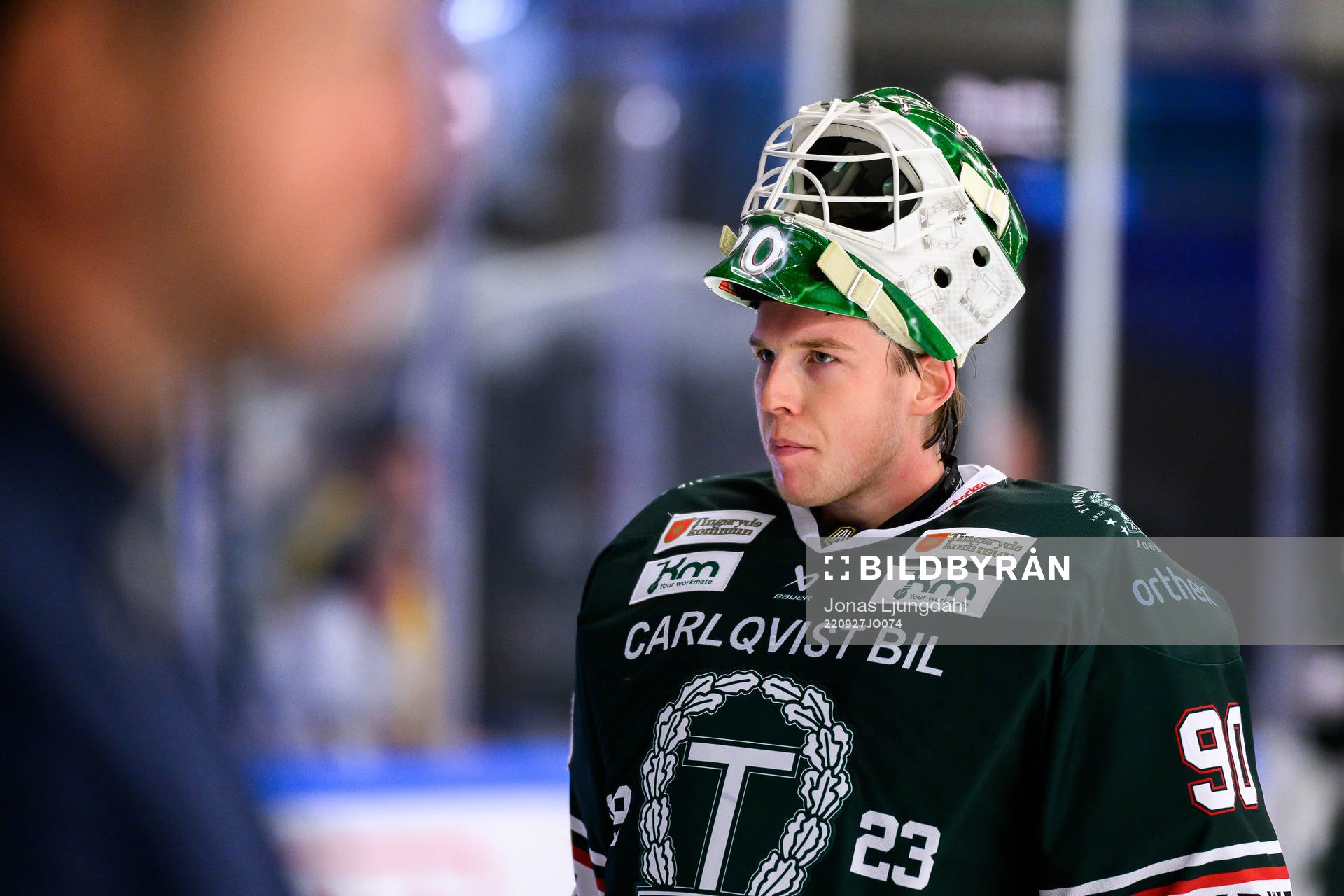 Tingsryds målvakt Daniel Rosengren