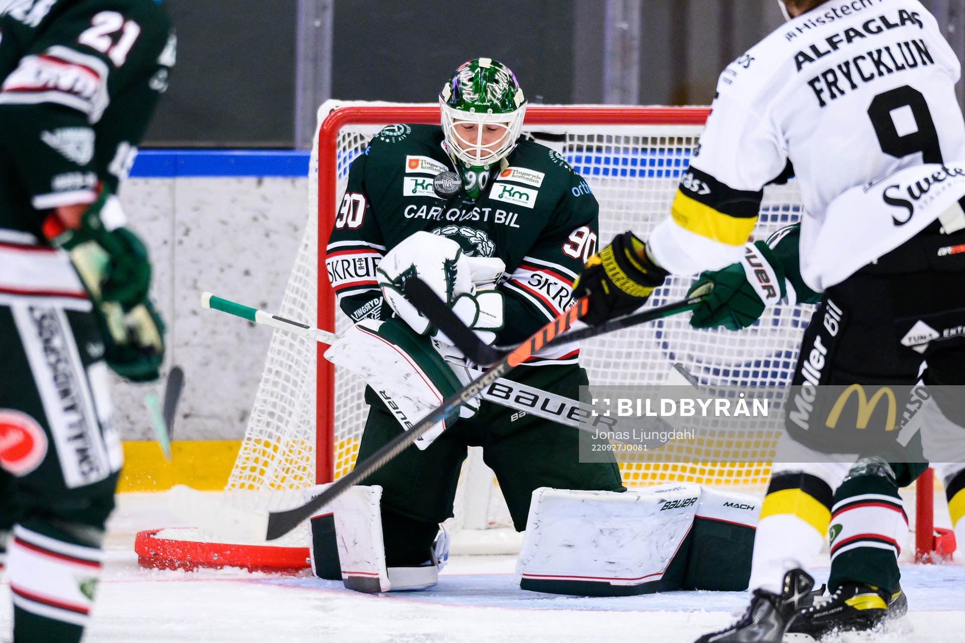 Tingsryds målvakt Daniel Rosengren