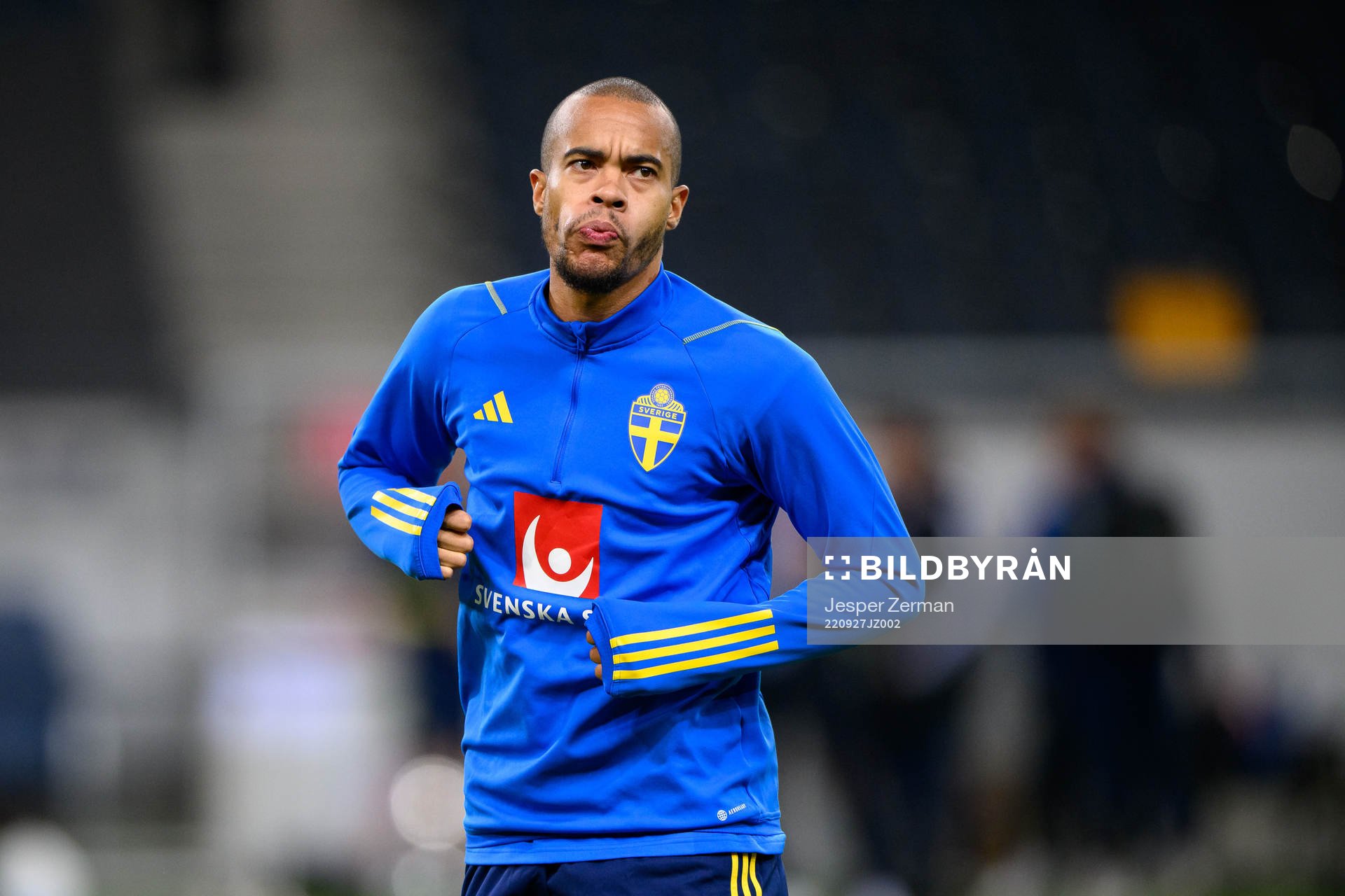 Robin Quaison of Sweden