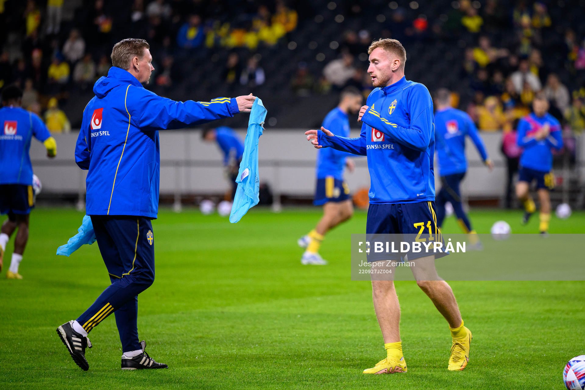 Dejan Kulusevski of Sweden