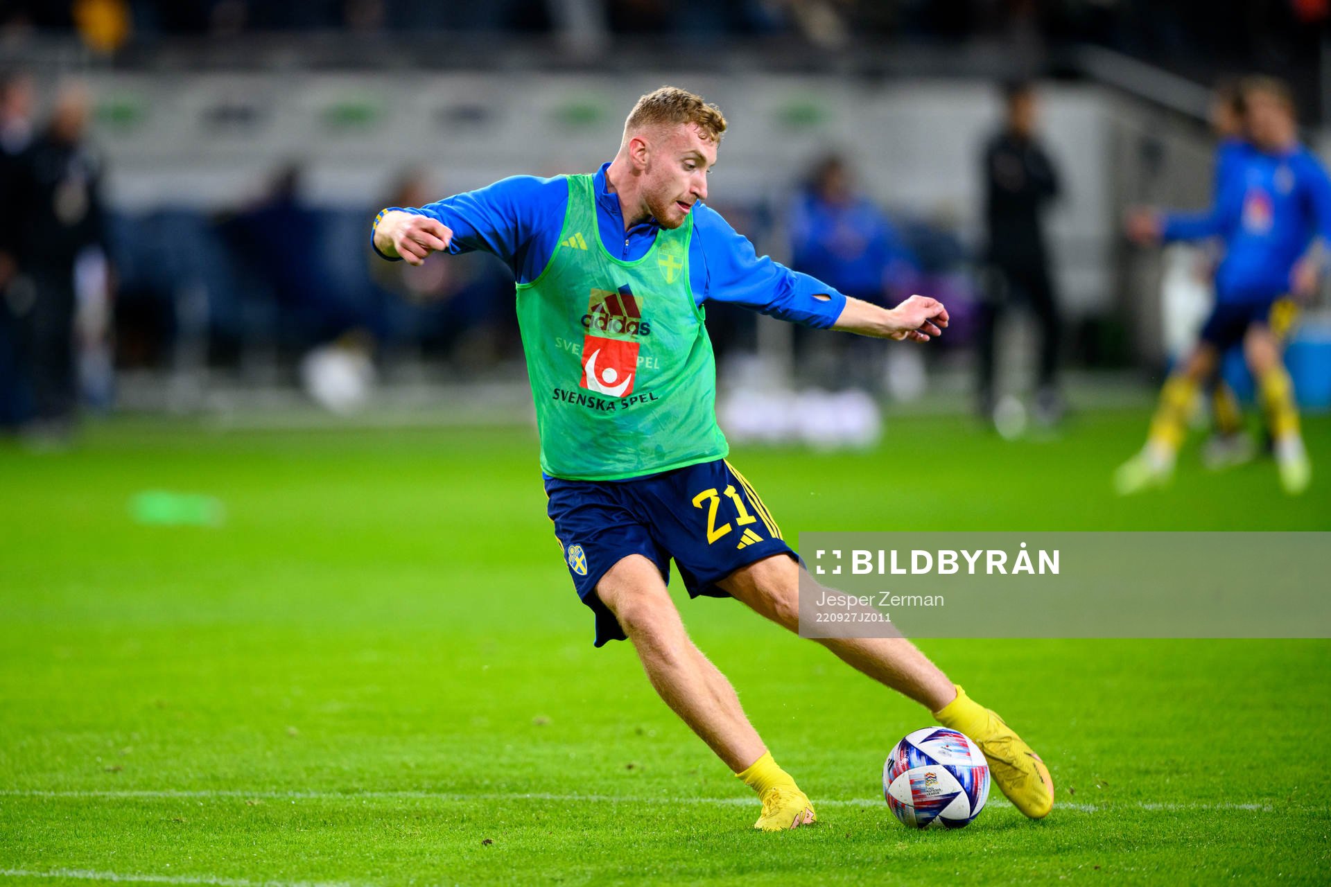 Dejan Kulusevski of Sweden