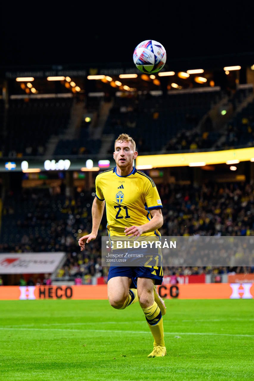 Dejan Kulusevski of Sweden