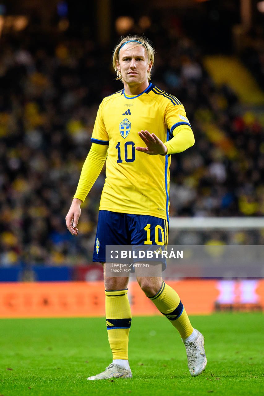 Emil Forsberg of Sweden