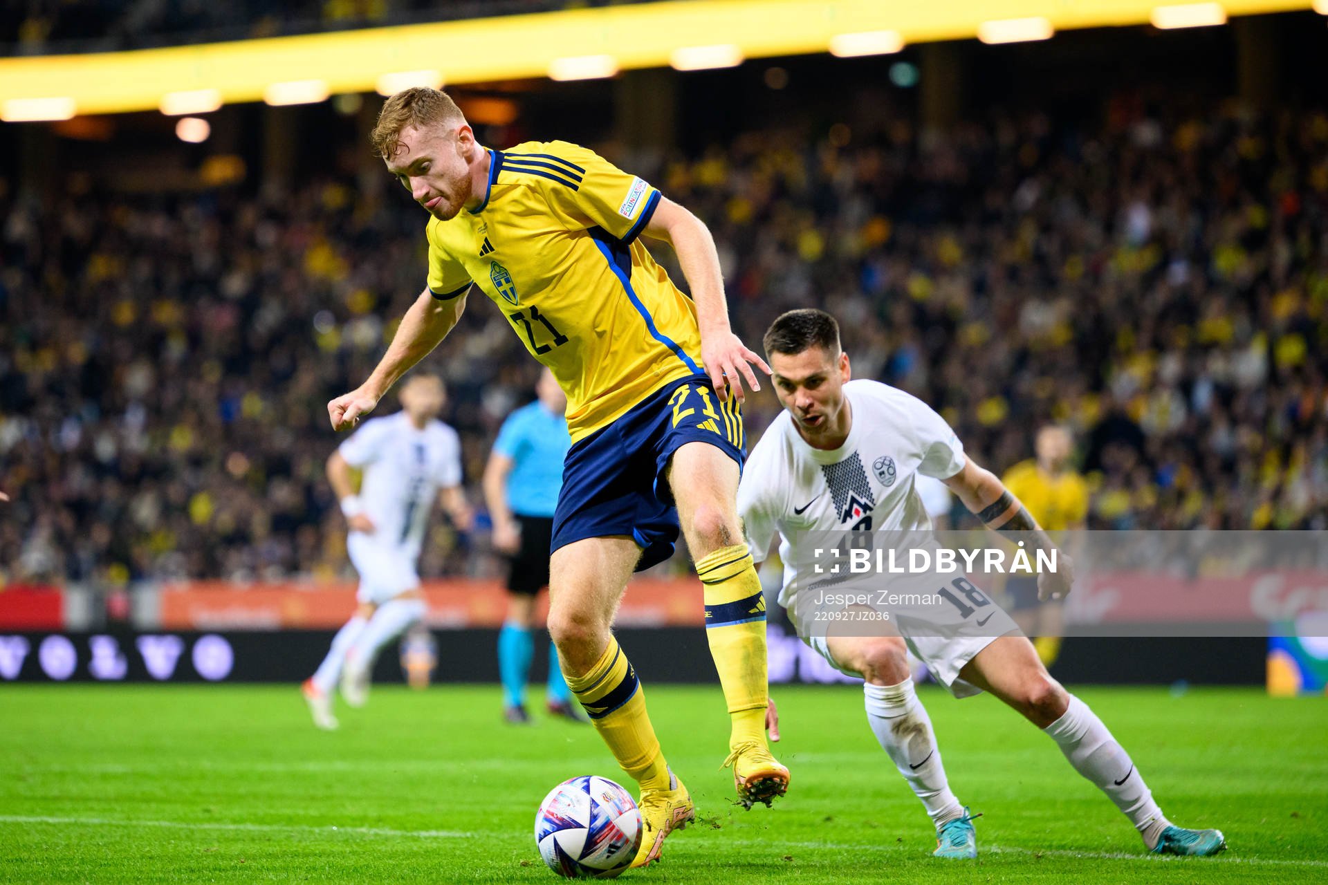 Dejan Kulusevski of Sweden