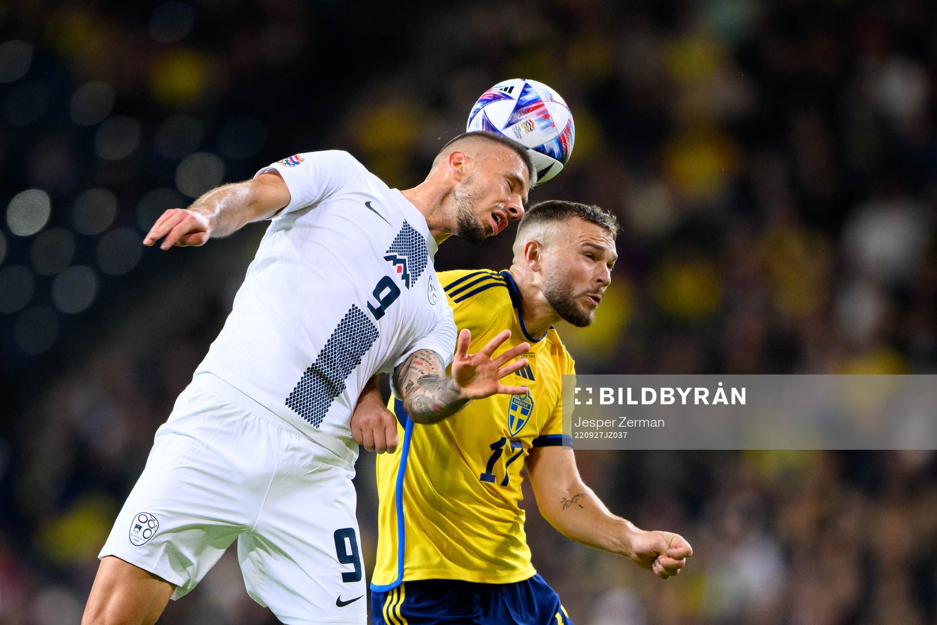 Jan Mlaker of Slovenia and Jesper Karlström of Sweden