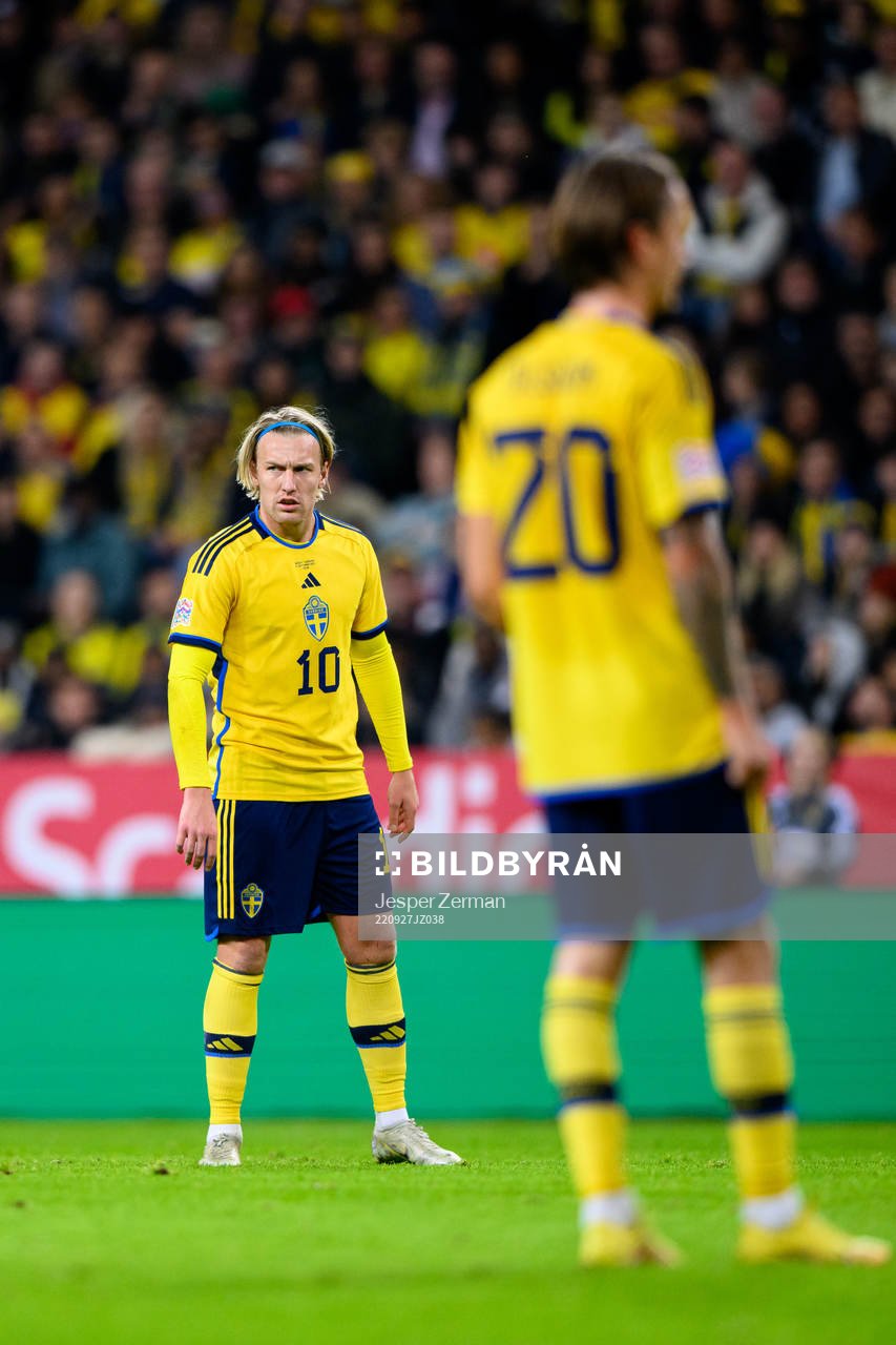 Emil Forsberg of Sweden