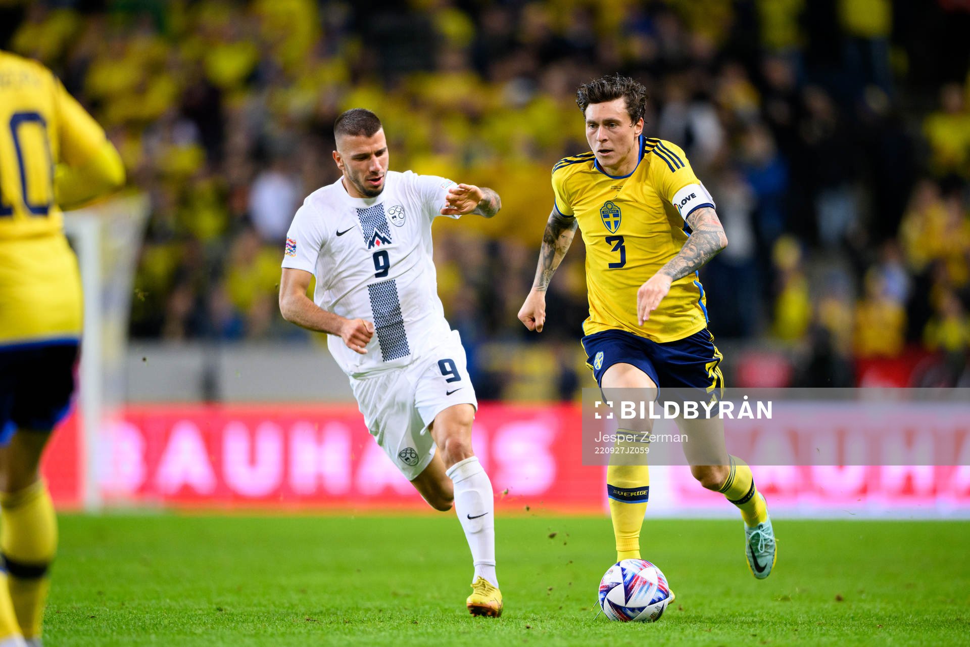 Jan Mlaker of Slovenia and Victor Nilsson Lindelöf of