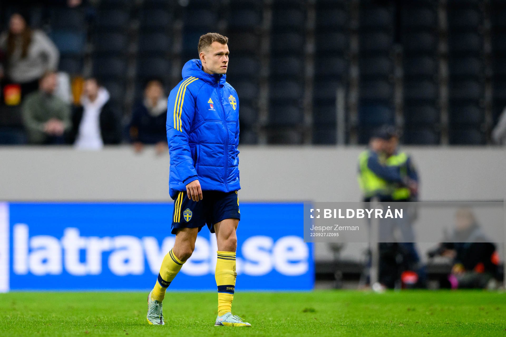 Viktor Claesson of Sweden looks dejected