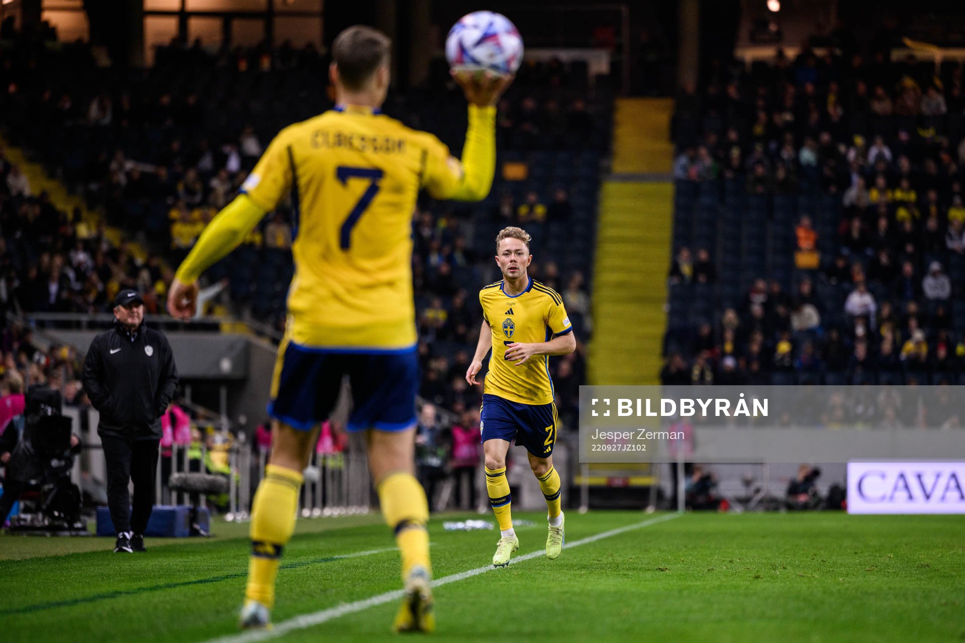Viktor Claesson and Joel Andersson of Sweden