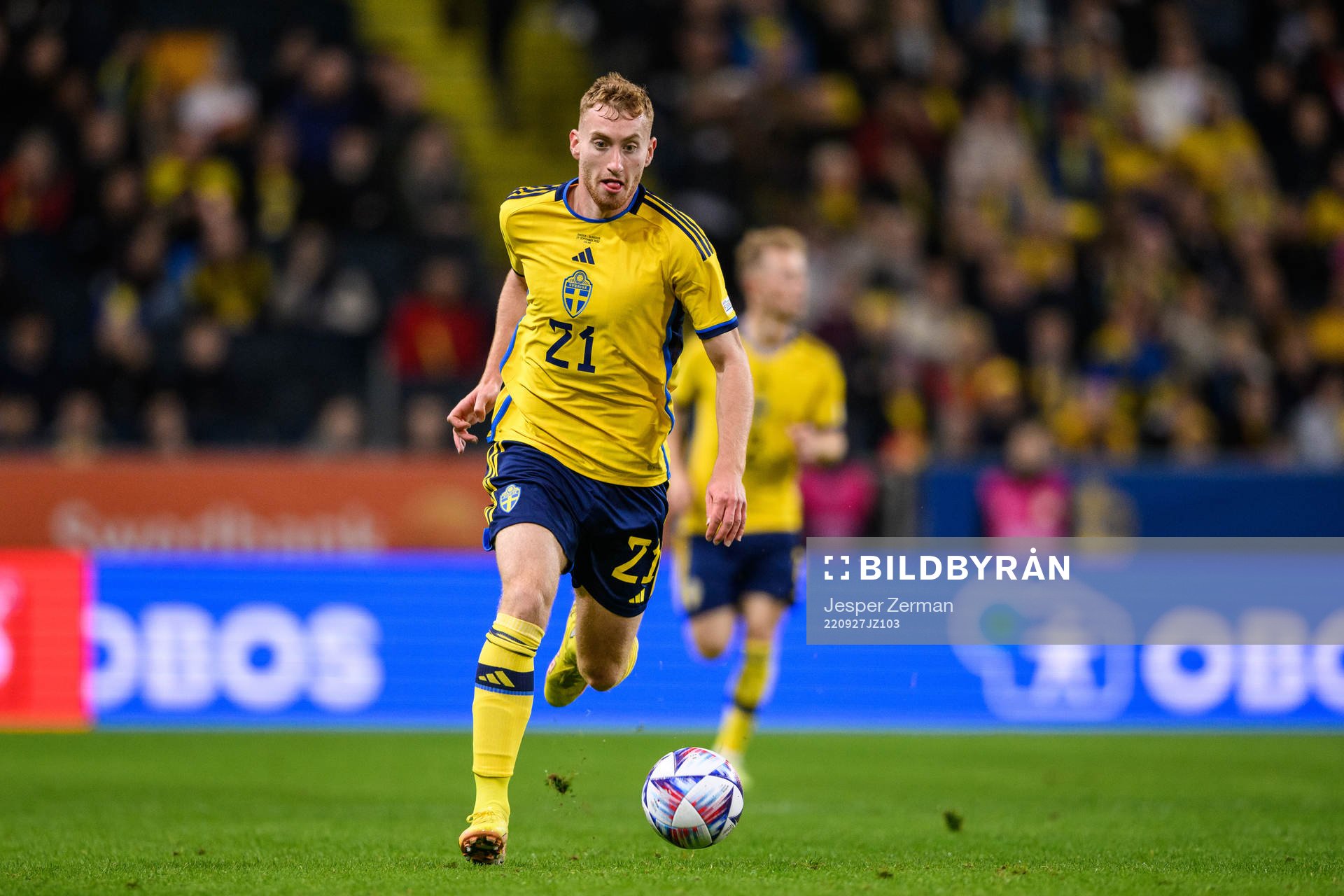 Dejan Kulusevski of Sweden