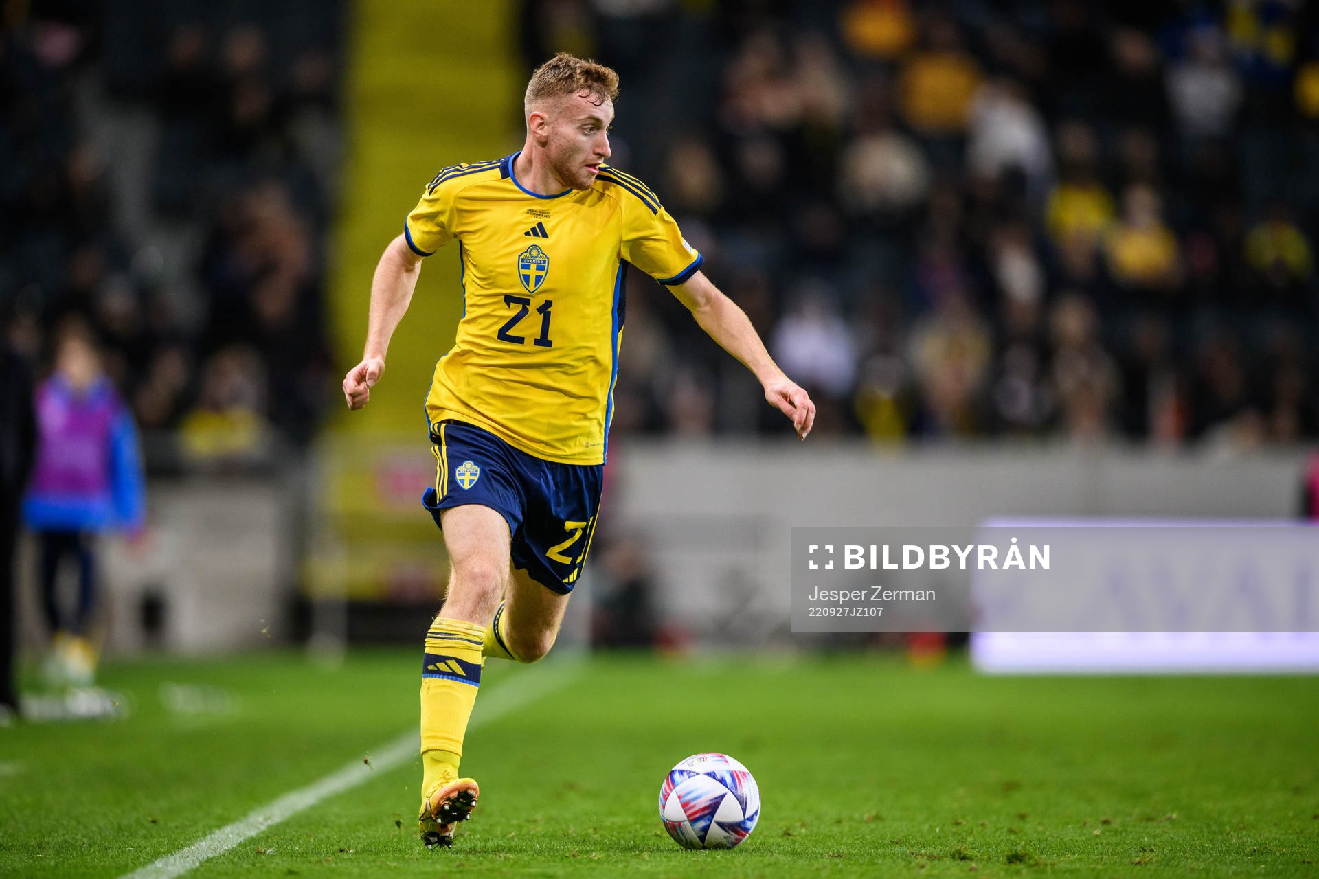 Dejan Kulusevski of Sweden