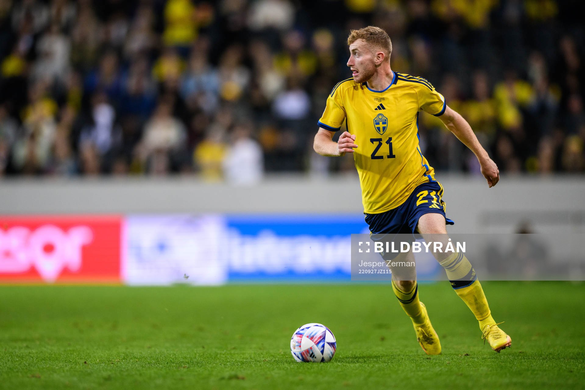 Dejan Kulusevski of Sweden
