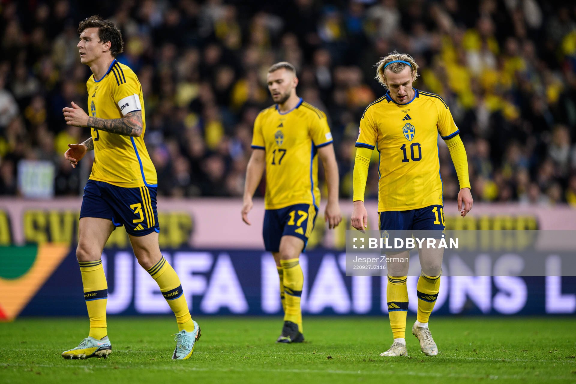 Victor Nilsson Lindelöf, Jesper Karlström and Emil