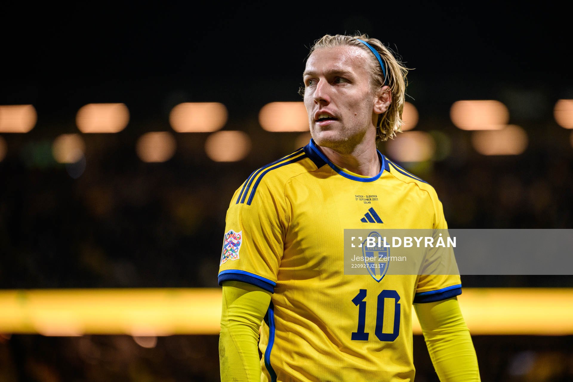 Emil Forsberg of Sweden