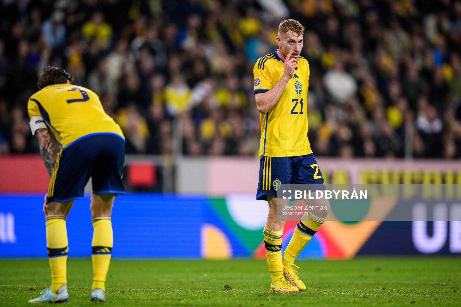 Dejan Kulusevski of Sweden