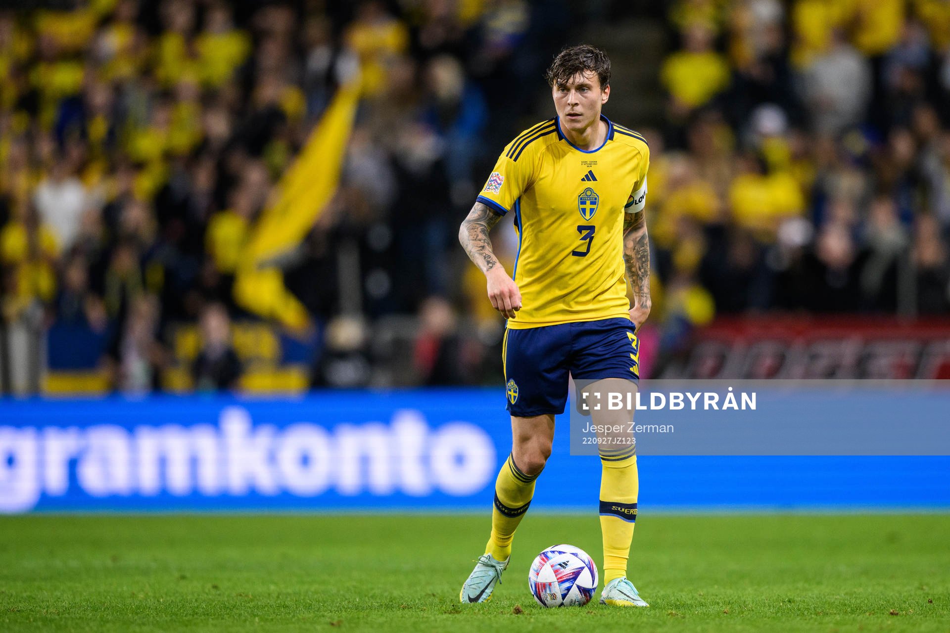 Victor Nilsson Lindelöf of Sweden