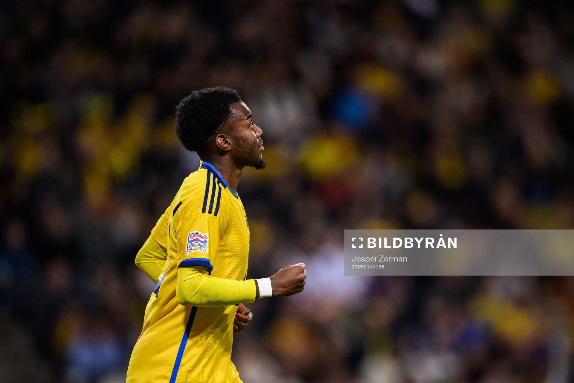 Anthony Elanga of Sweden