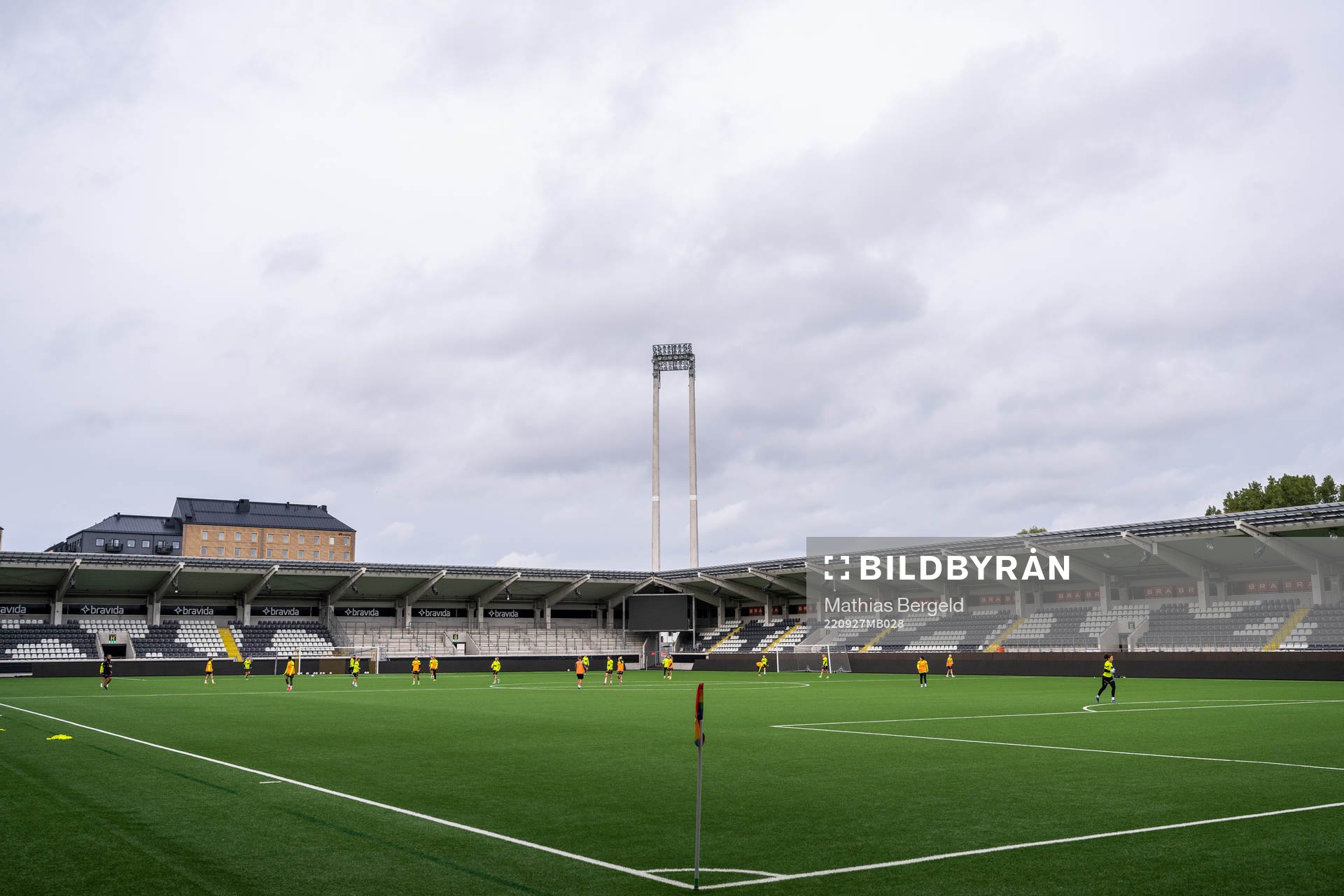 General interior view of Bravida Arena