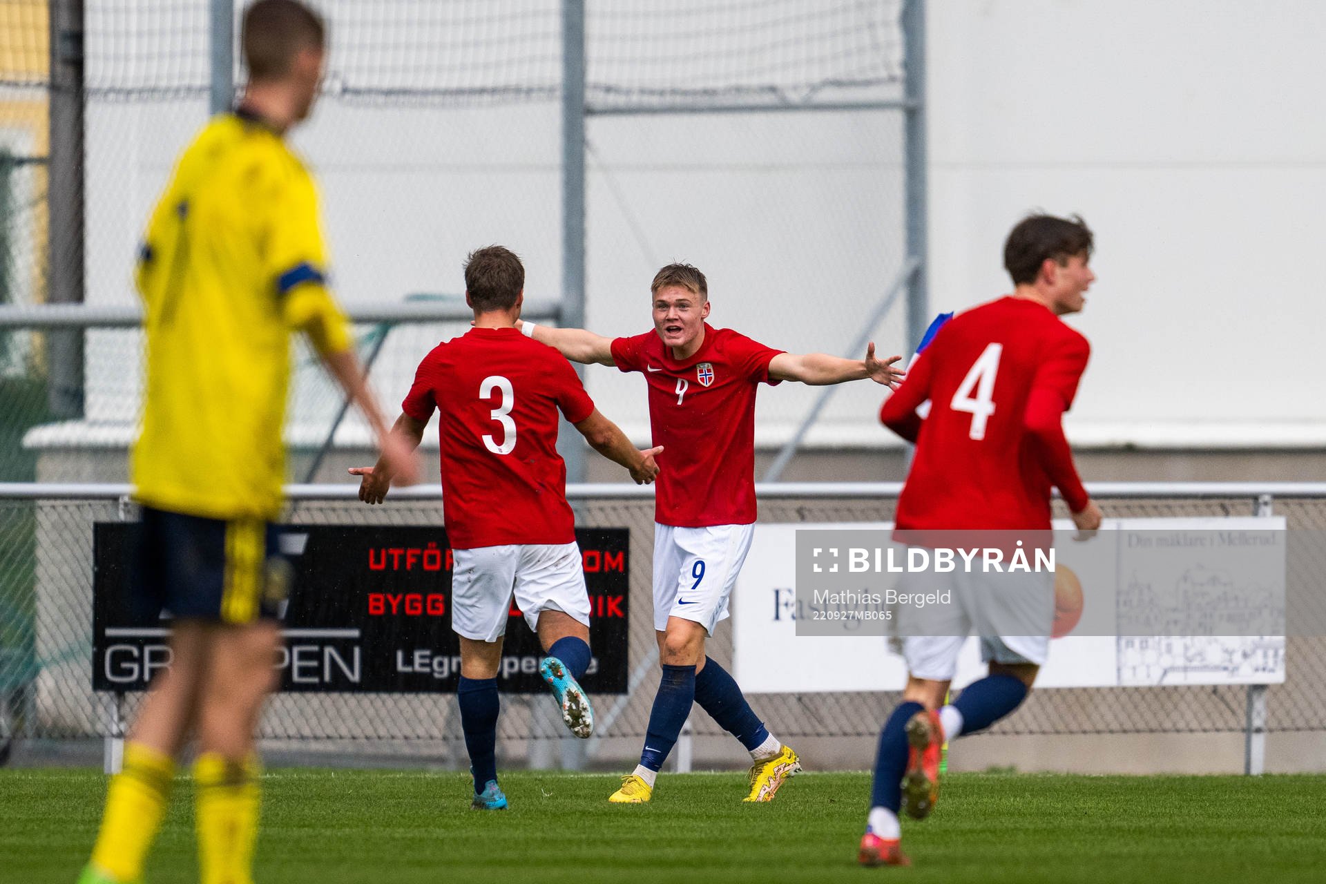 Norges Erik Flataker jublar