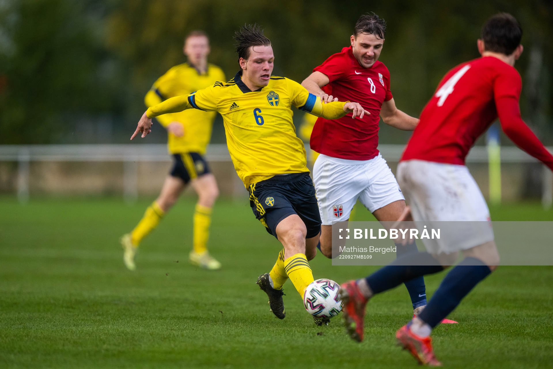 Sveriges Wilgot Marshage och Norges Niklas Ødegård