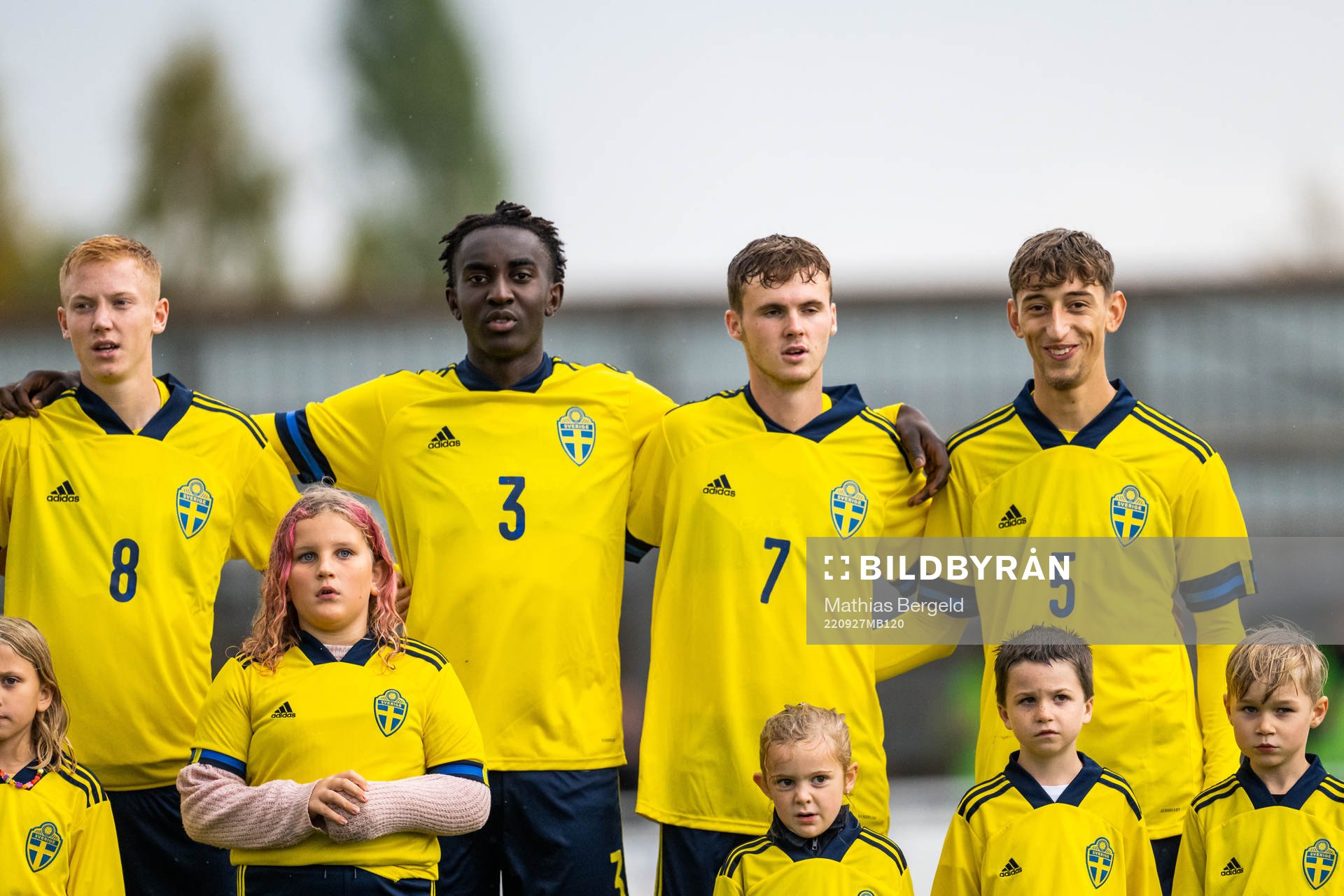 Sveriges Hugo Larsson, Peter Amoran, Williot Swedberg och