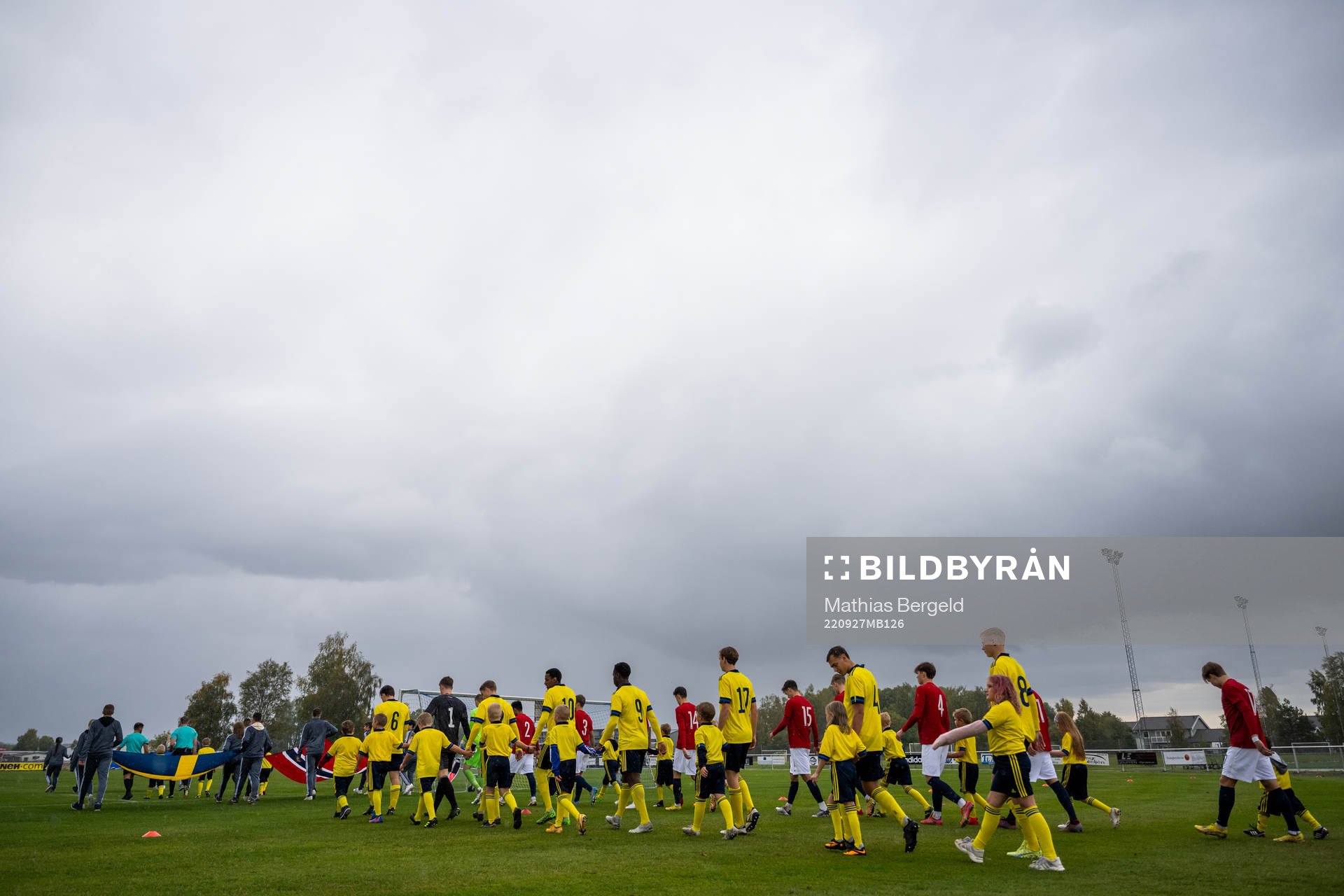 Norges och Sveriges gör entré