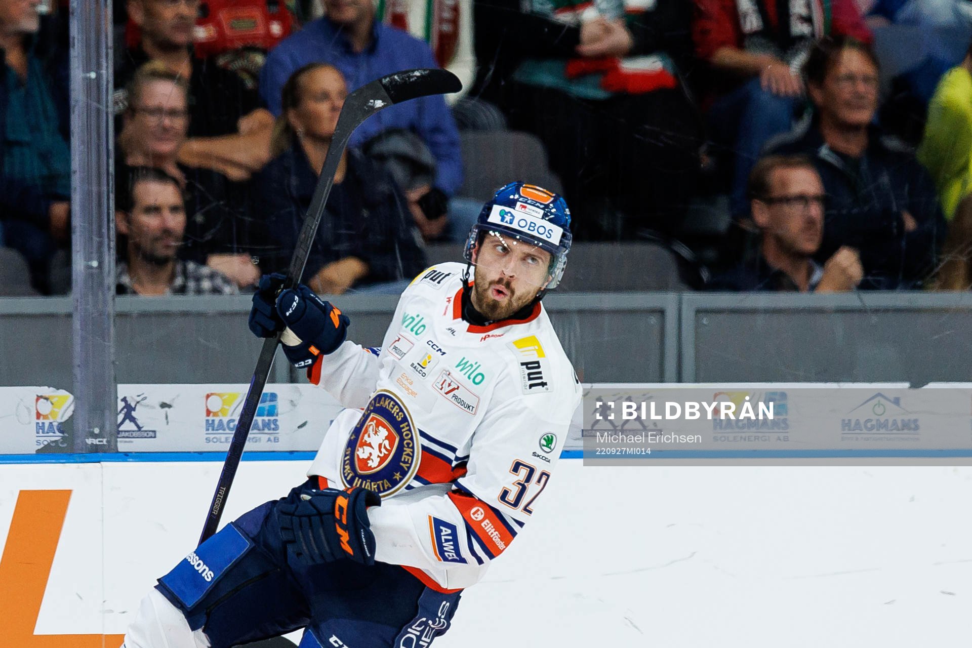 Växjös Lukas Bengtsson jublar