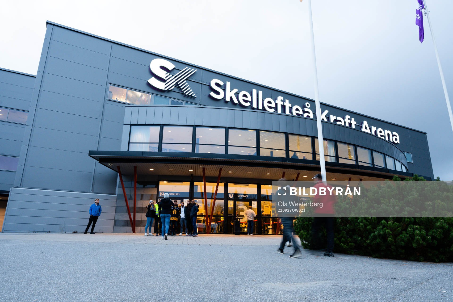 Skellefteå Kraft Arena exteriört