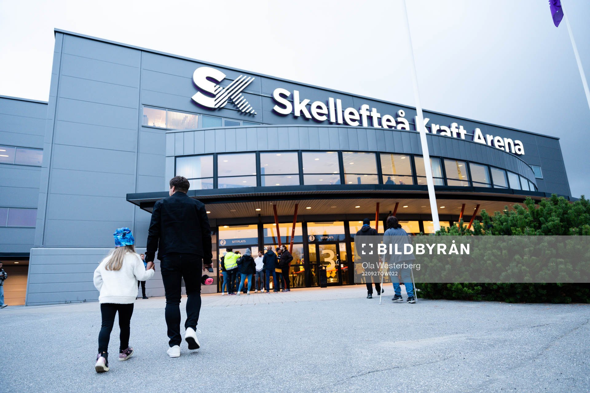 Skellefteå Kraft Arena exteriört