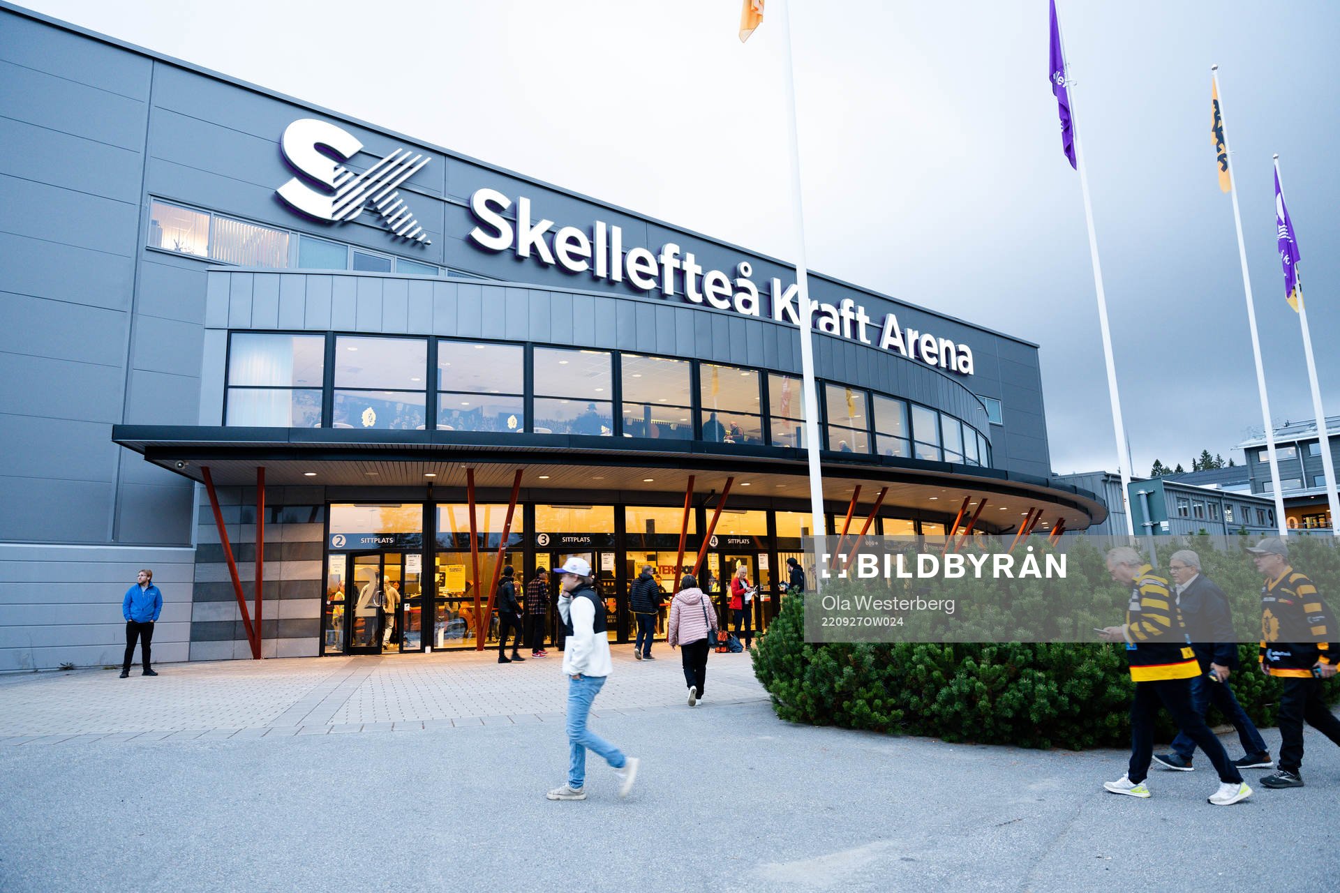 Skellefteå Kraft Arena exteriört