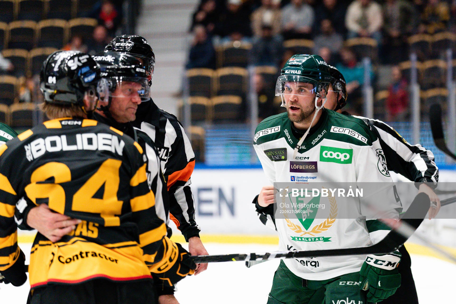 Skellefteås Jonathan Pudas och Färjestads Henrik
