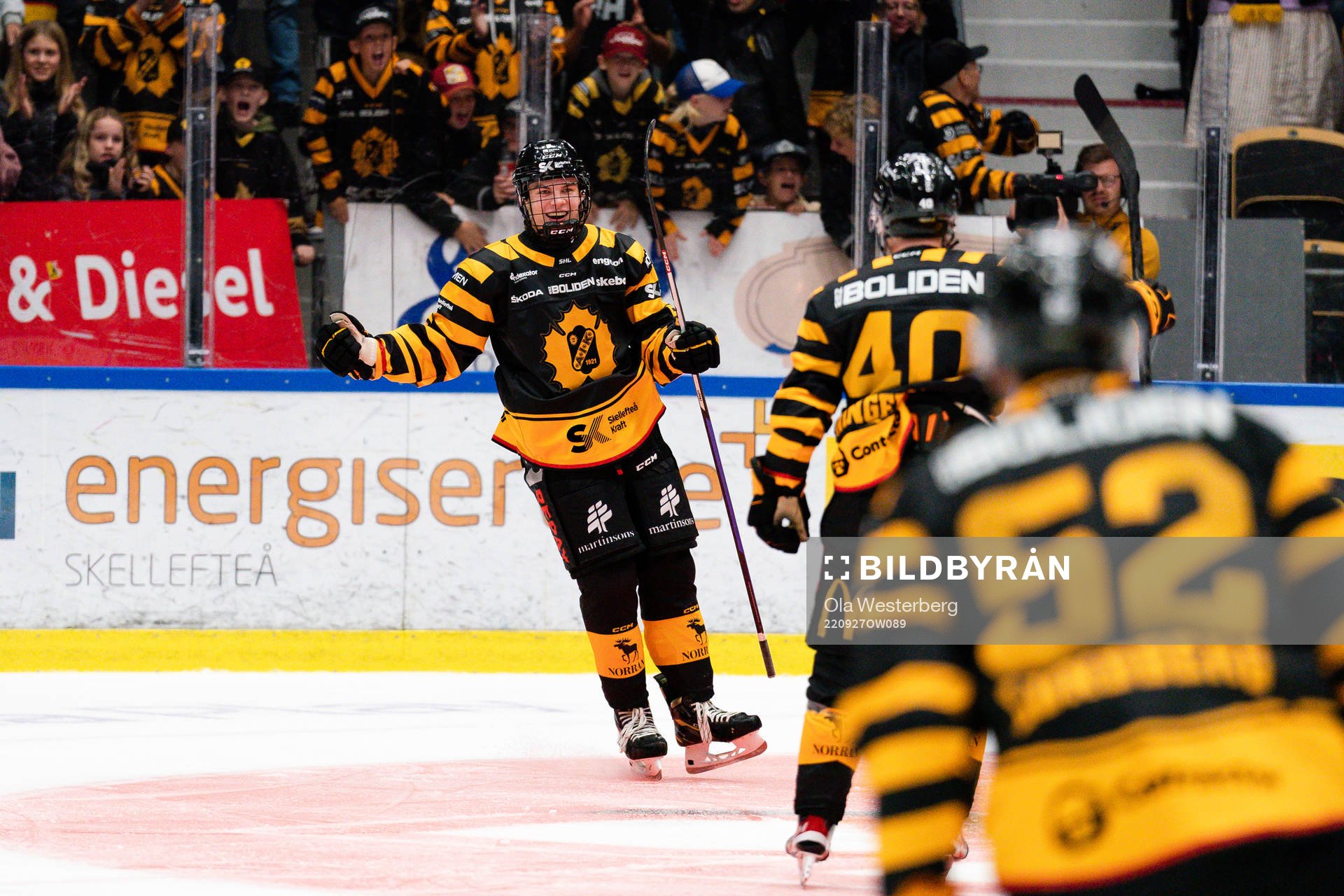 Skellefteås Axel Sandin Pellikka gör sitt första SHL mål