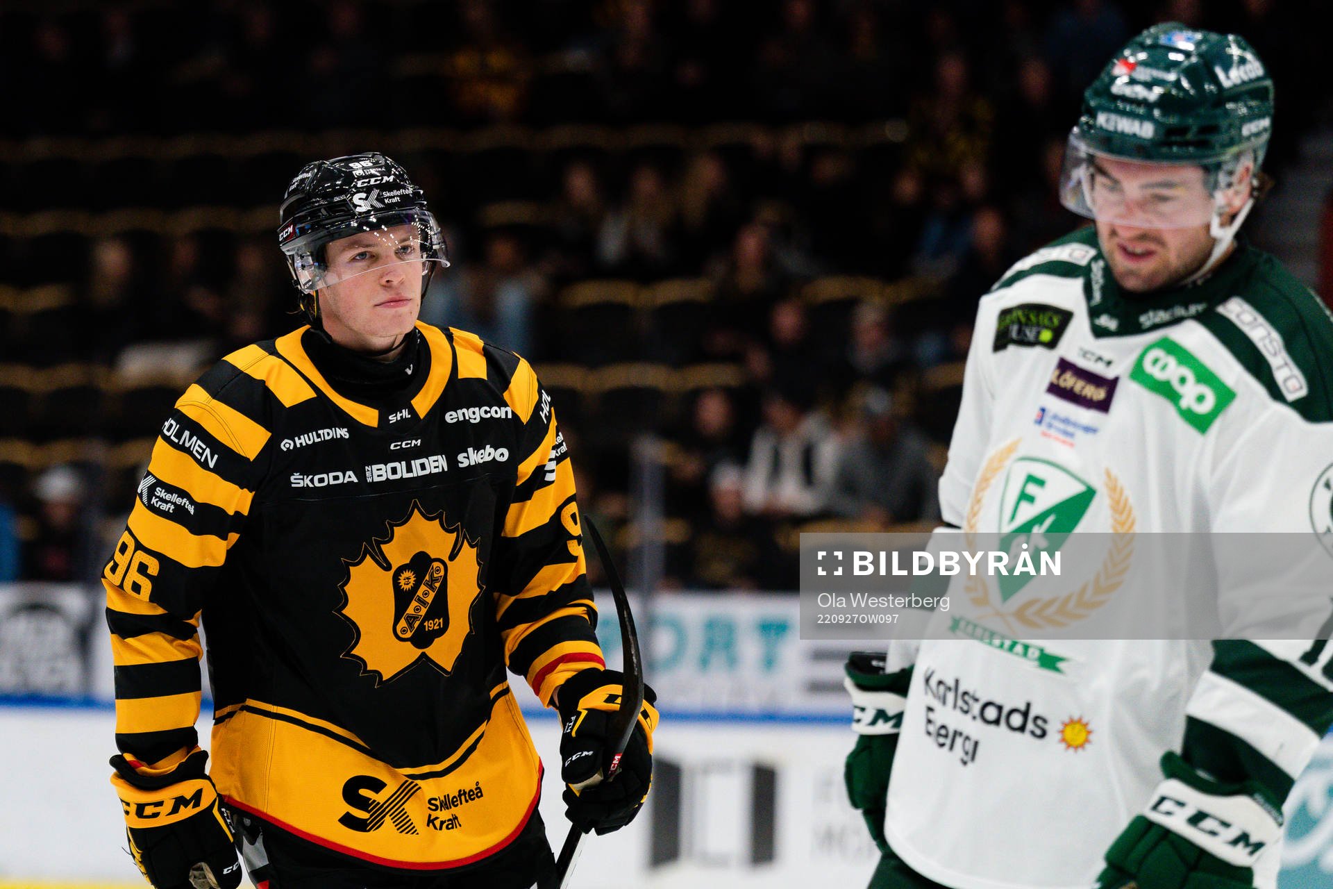 Skellefteås Rickard Hugg jublar