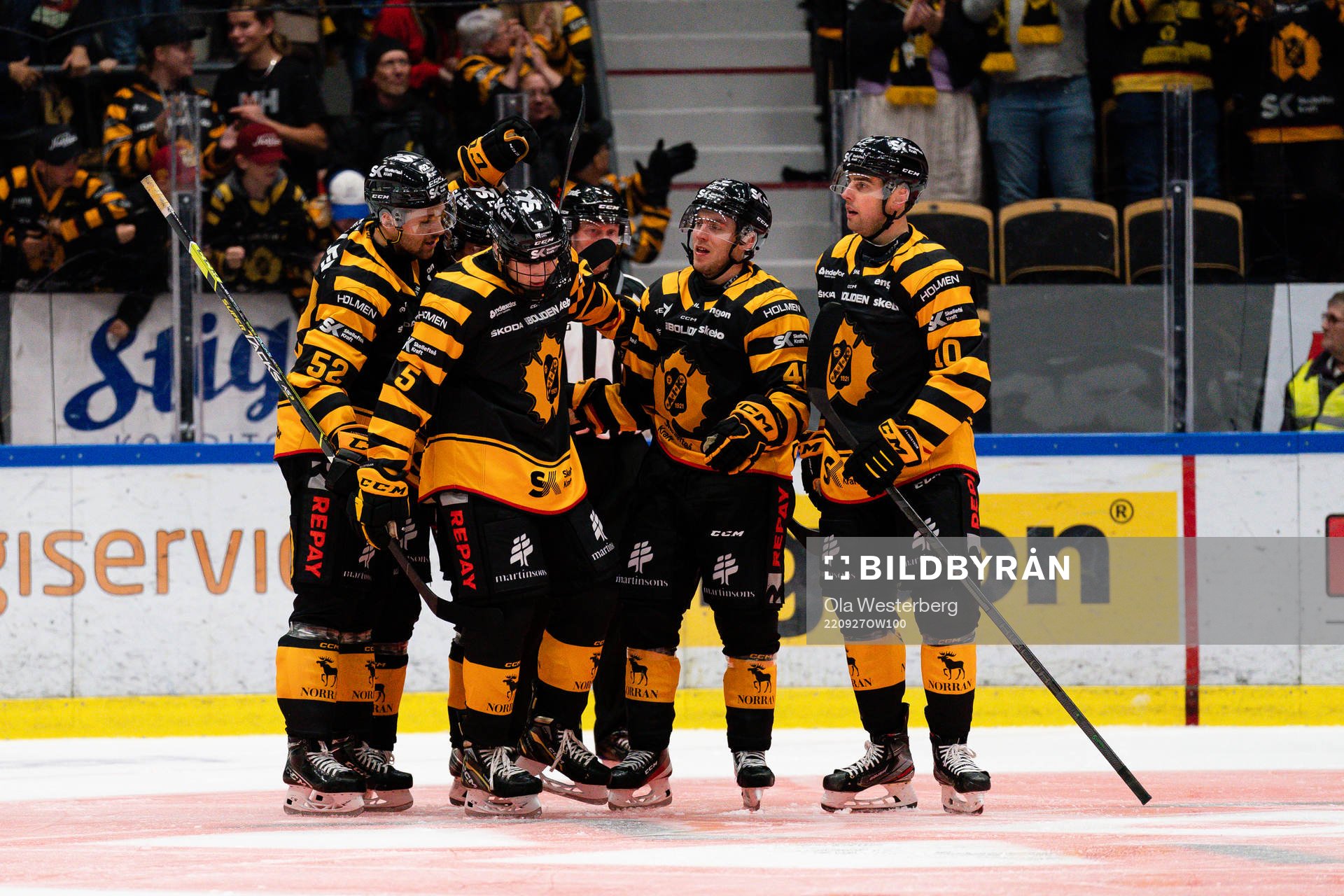 Skellefteås Axel Sandin Pellikka gör sitt första SHL mål