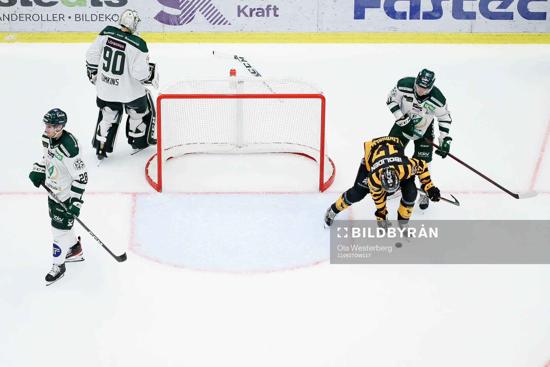 Skellefteås Pär Lindholm tar matchpucken