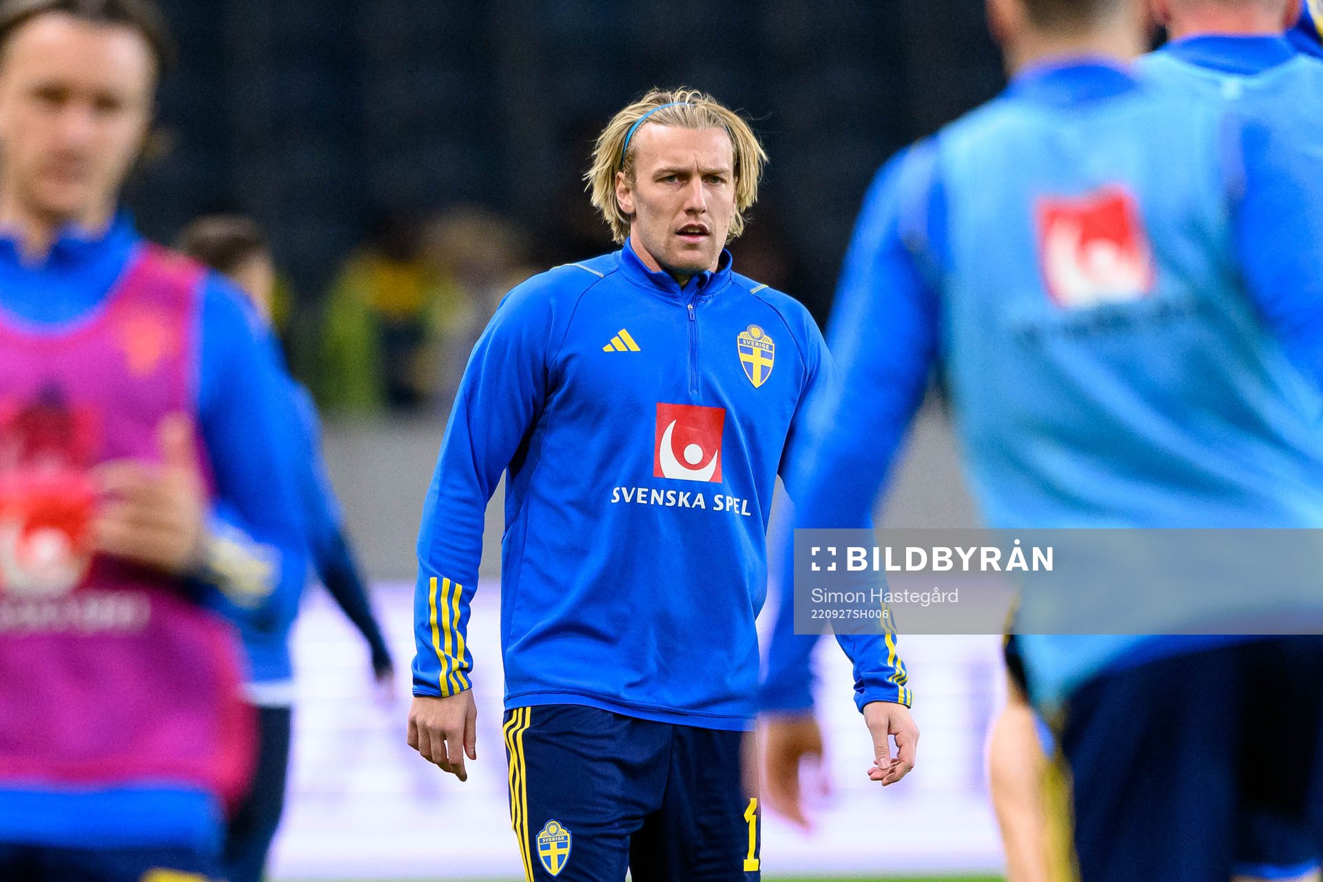 Emil Forsberg of Sweden