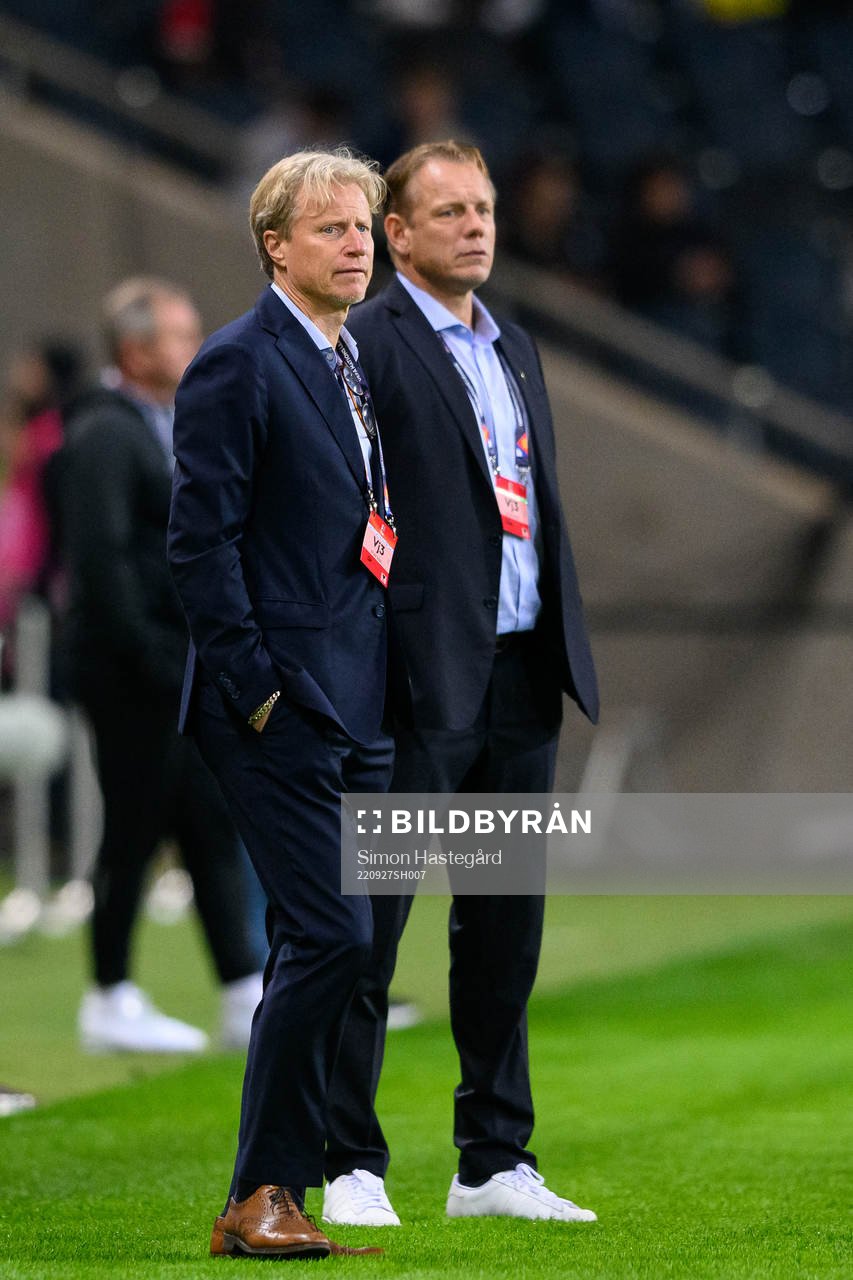 Team manager Stefan Pettersson of Sweden