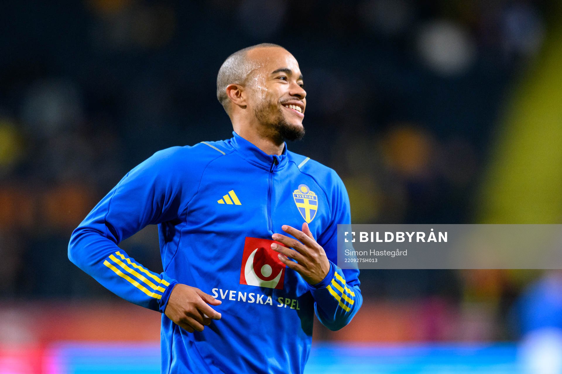 Robin Quaison of Sweden