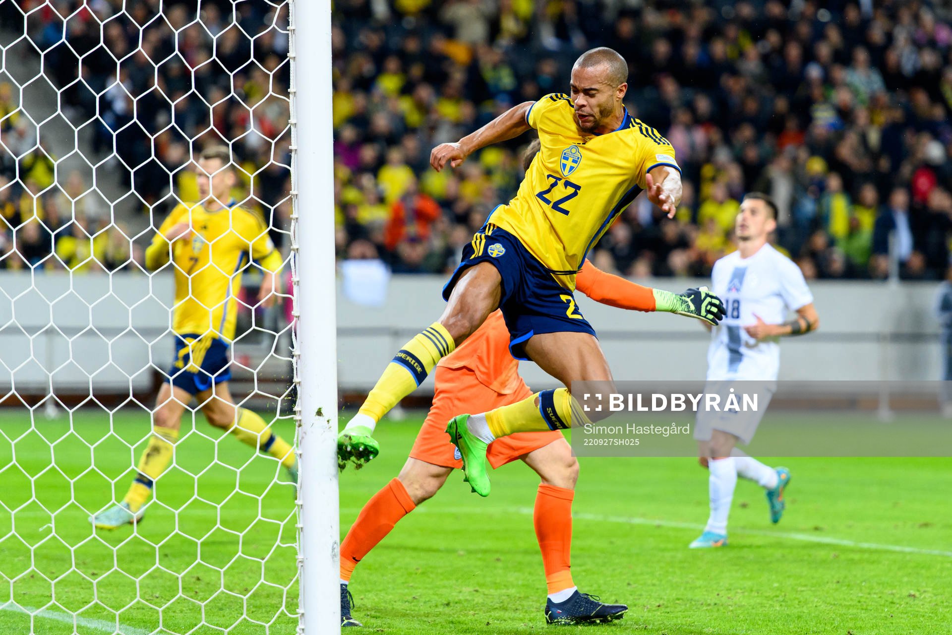 Robin Quaison of Sweden