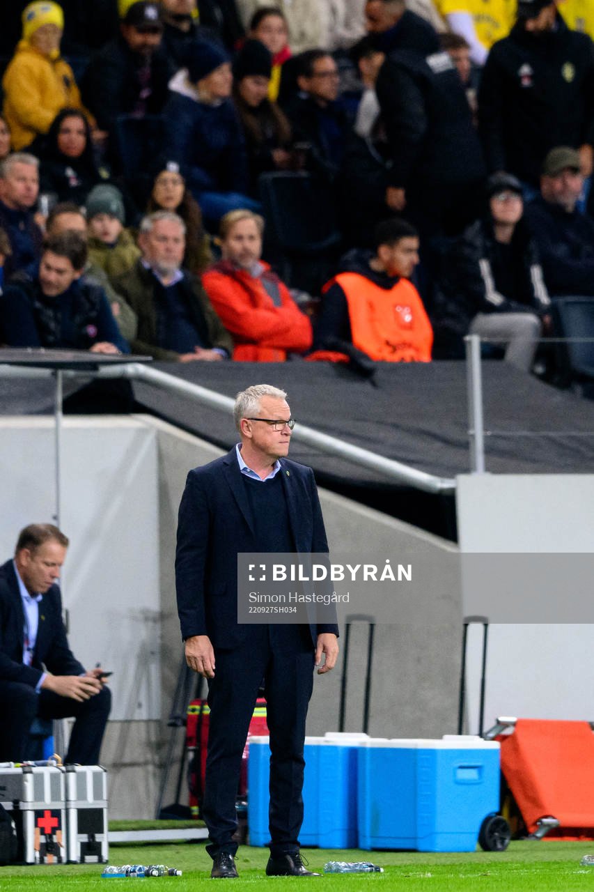 Head coach Janne Andersson of Sweden