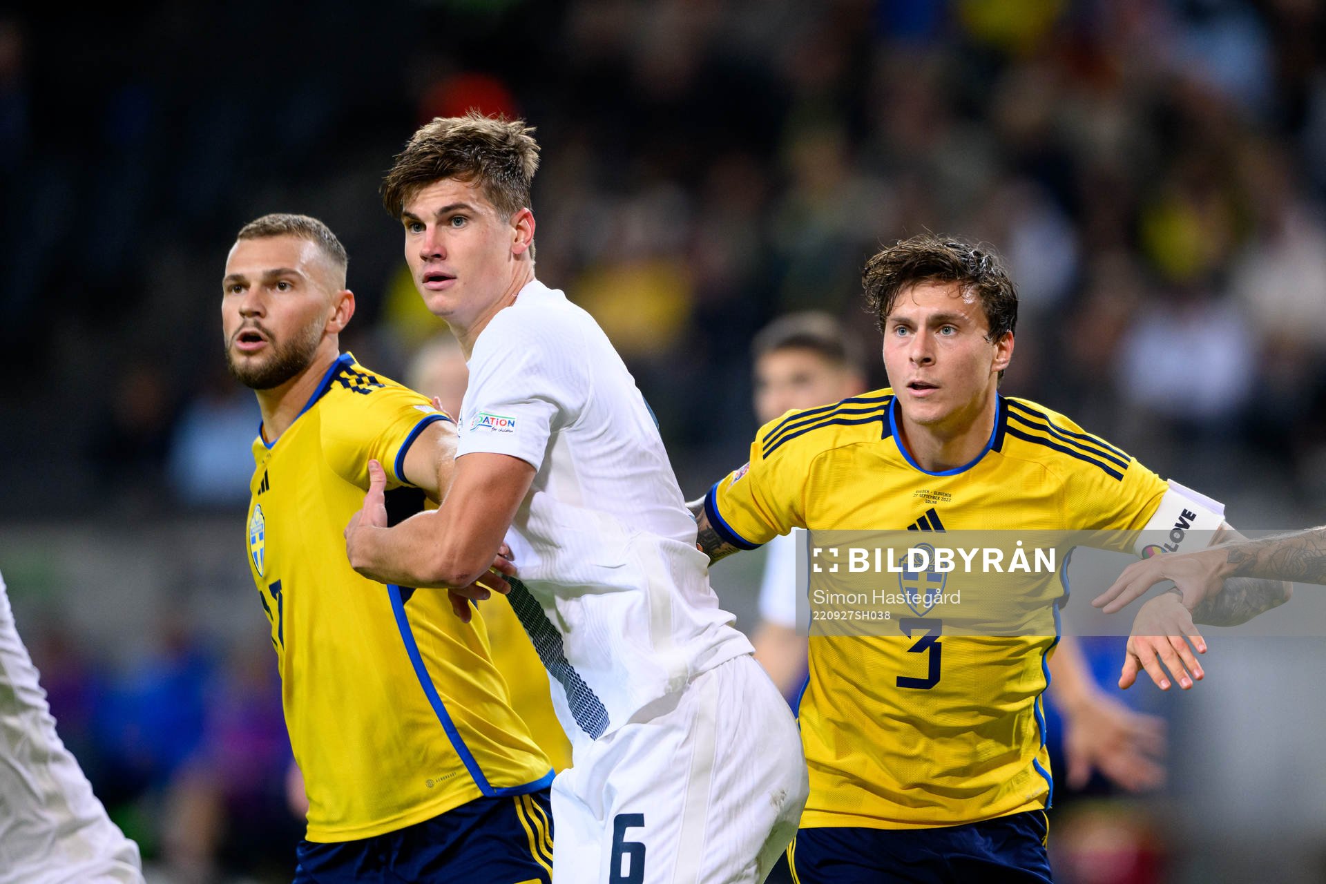 Jesper Karlström and Victor Nilsson Lindelöf of Sweden