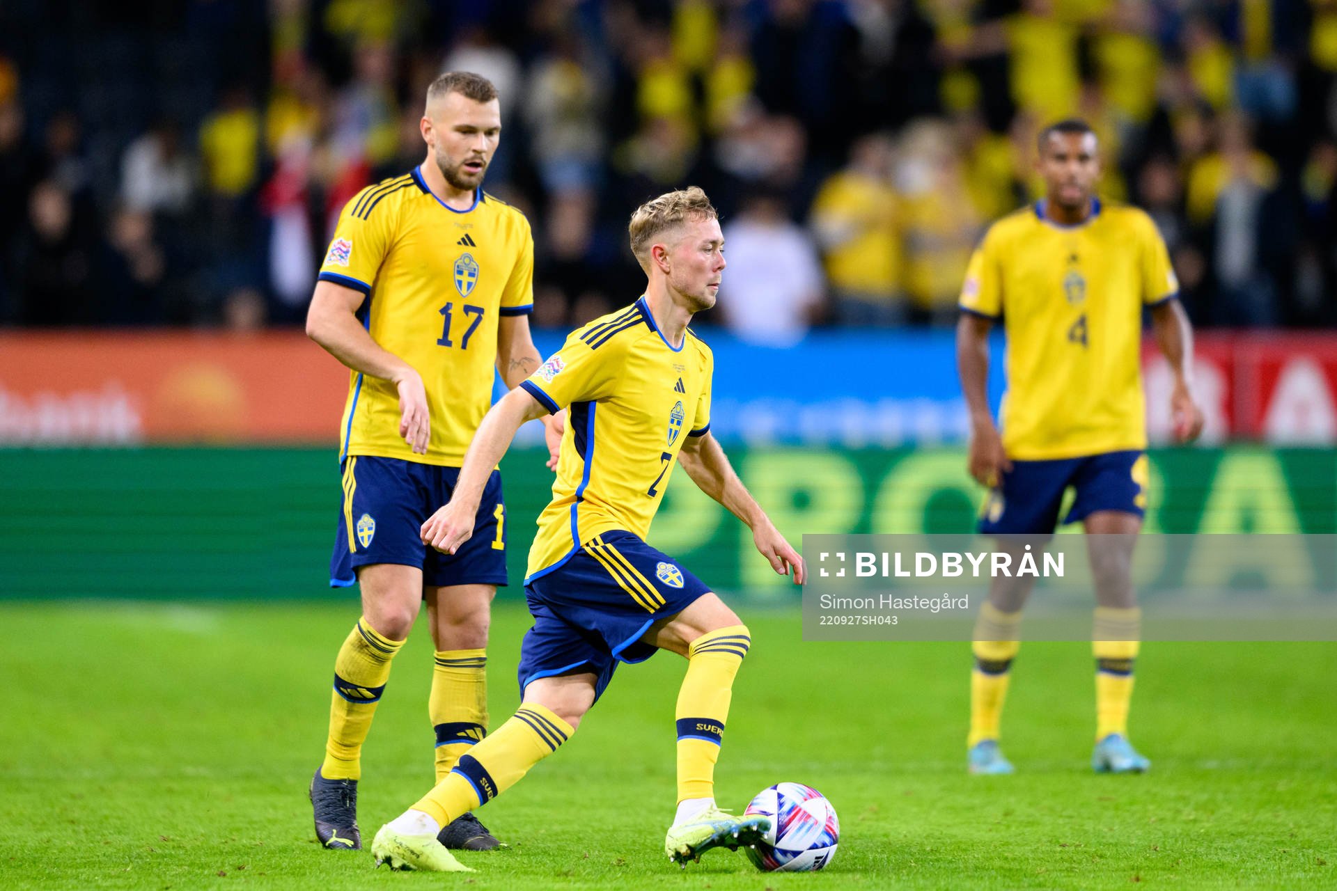 Jesper Karlström and Joel Andersson of Sweden