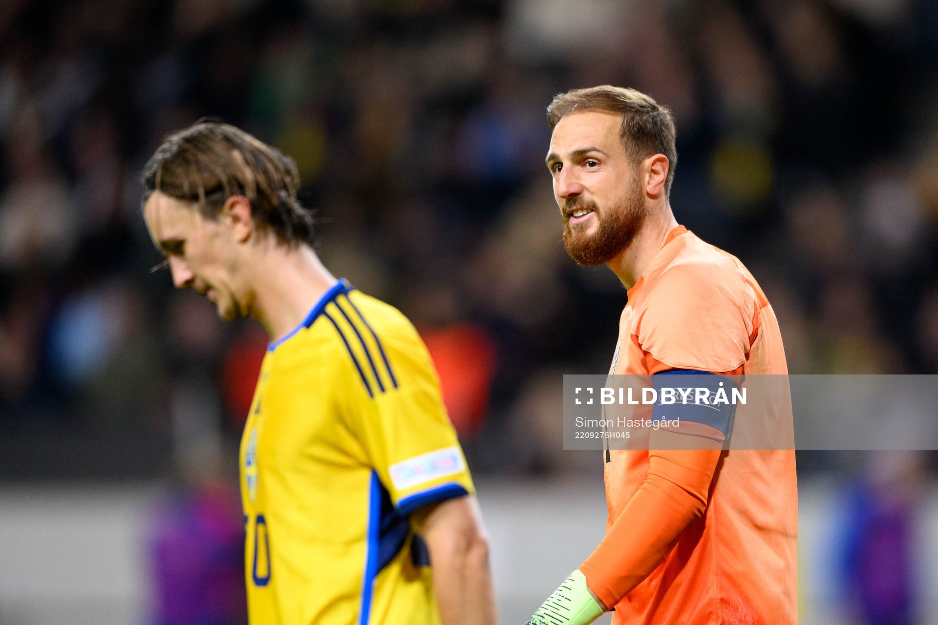 Goalkeeper Jan Oblak of Slovenia