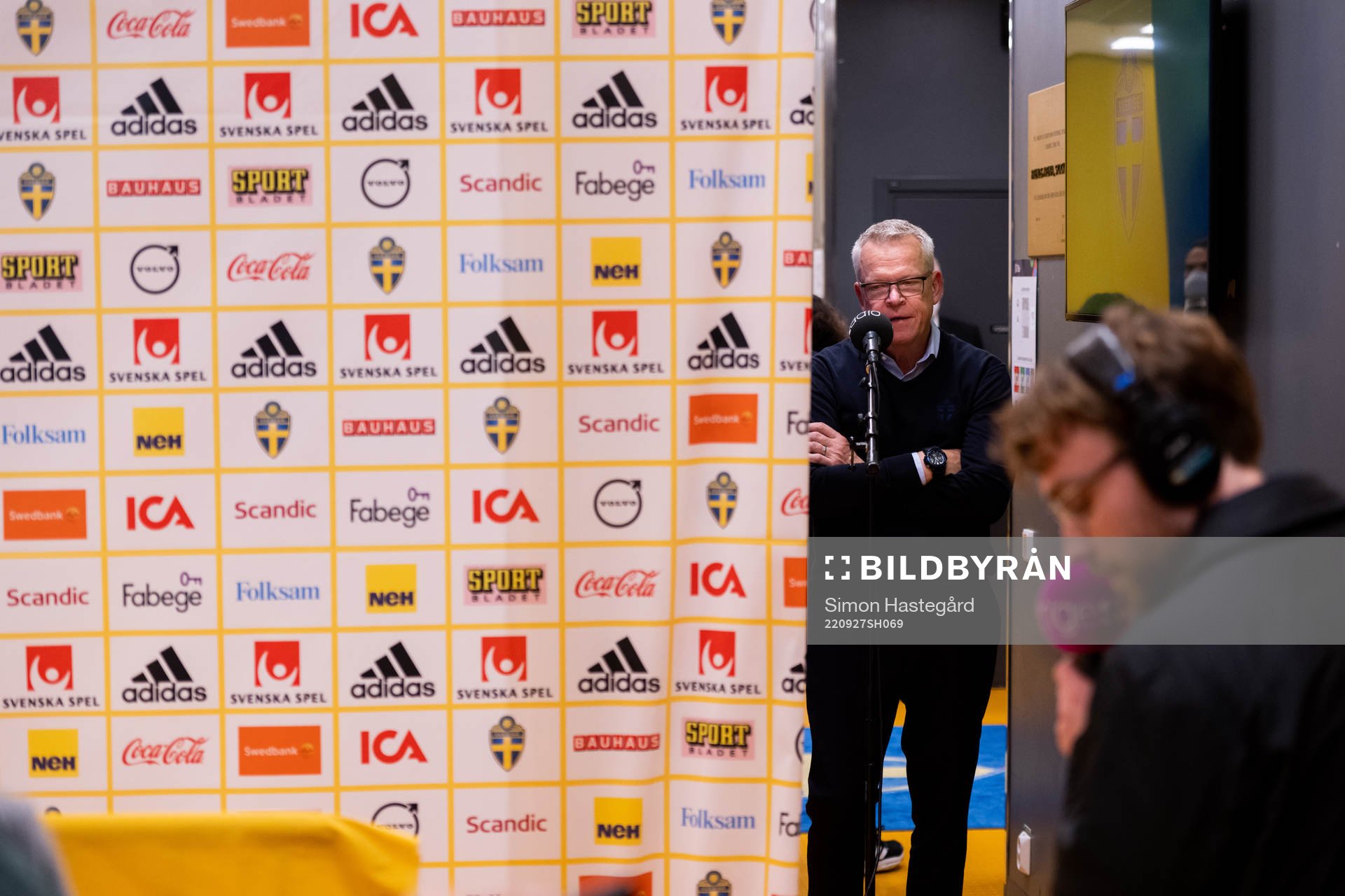 Head coach Janne Andersson of Sweden