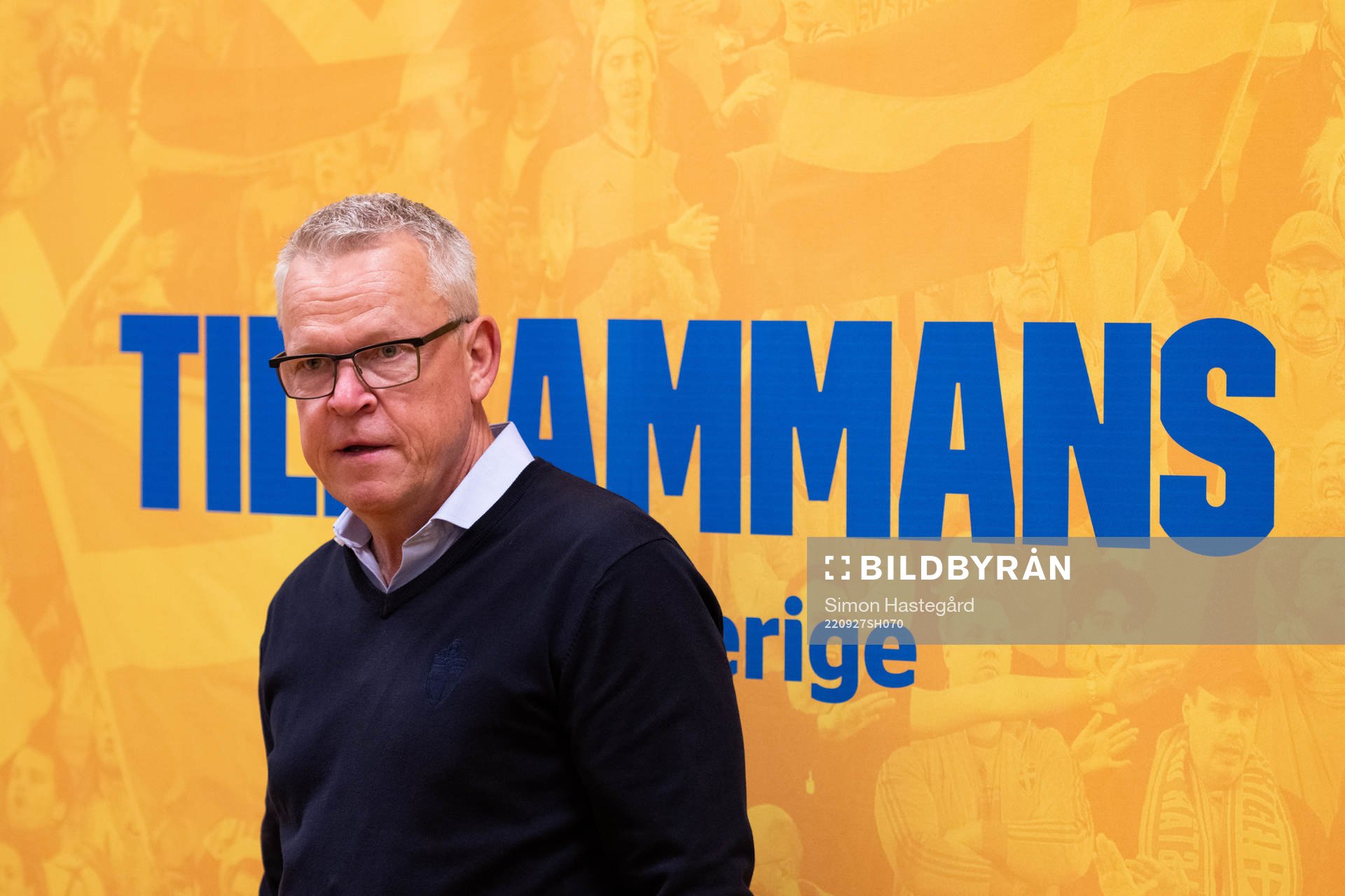 Head coach Janne Andersson of Sweden