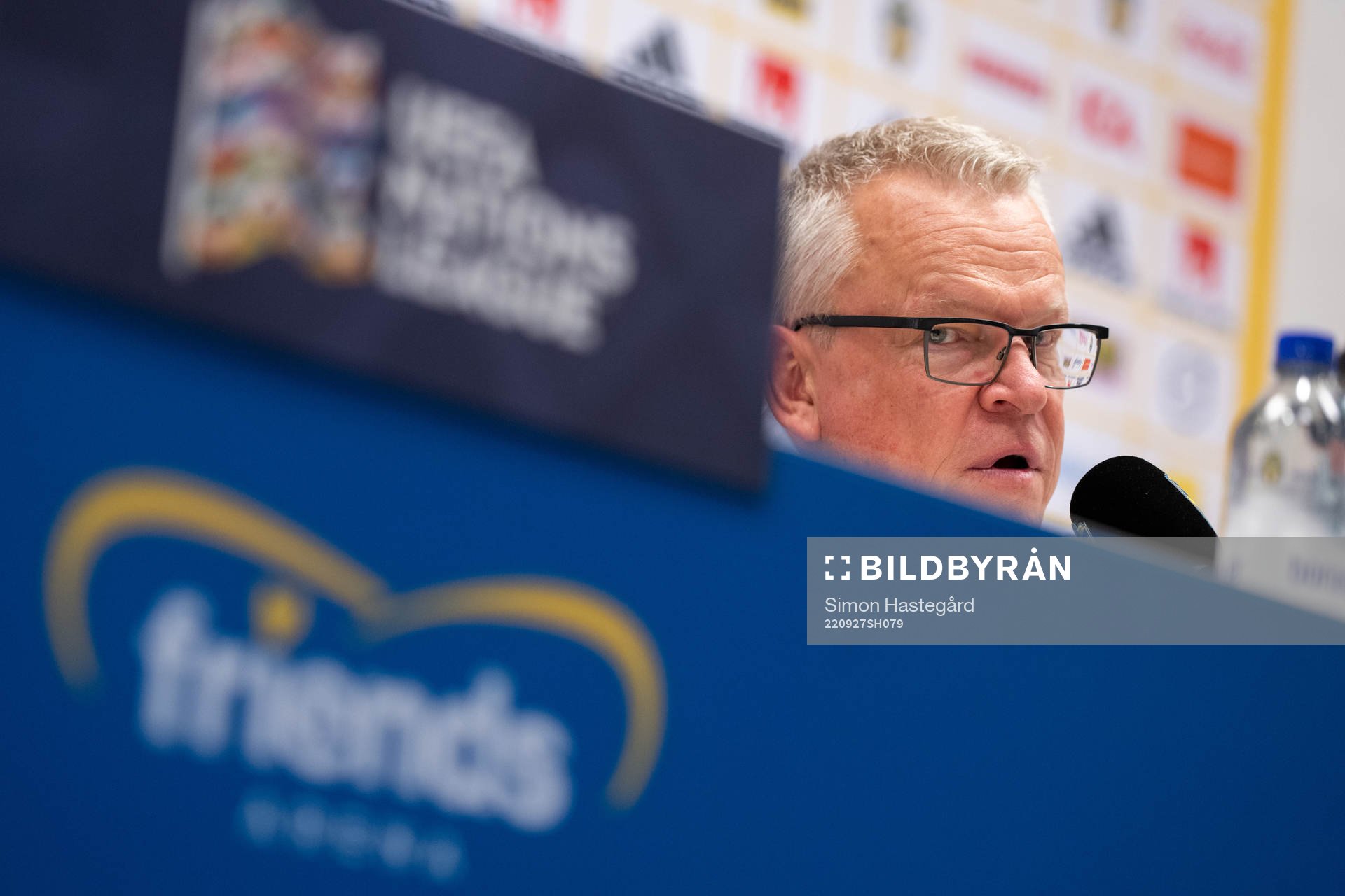 Head coach Janne Andersson of Sweden