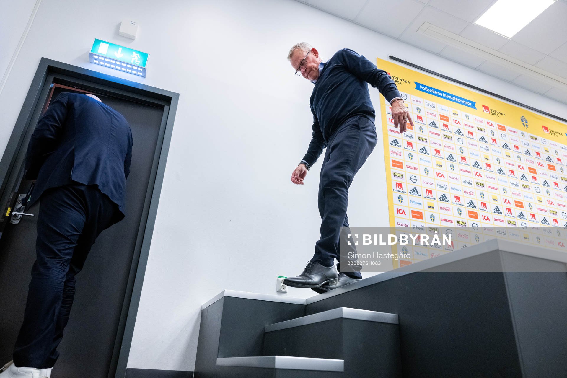 Head coach Janne Andersson of Sweden